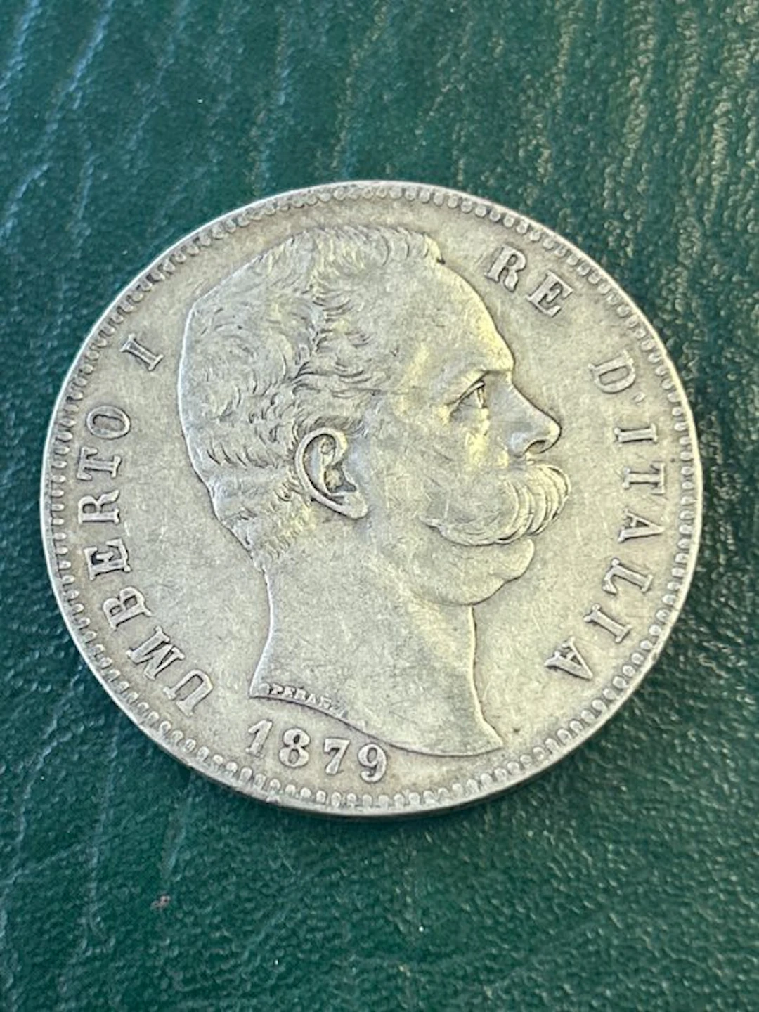 Italy, Kingdom Umberto I. 5 Lire 1879 (No reserve price)