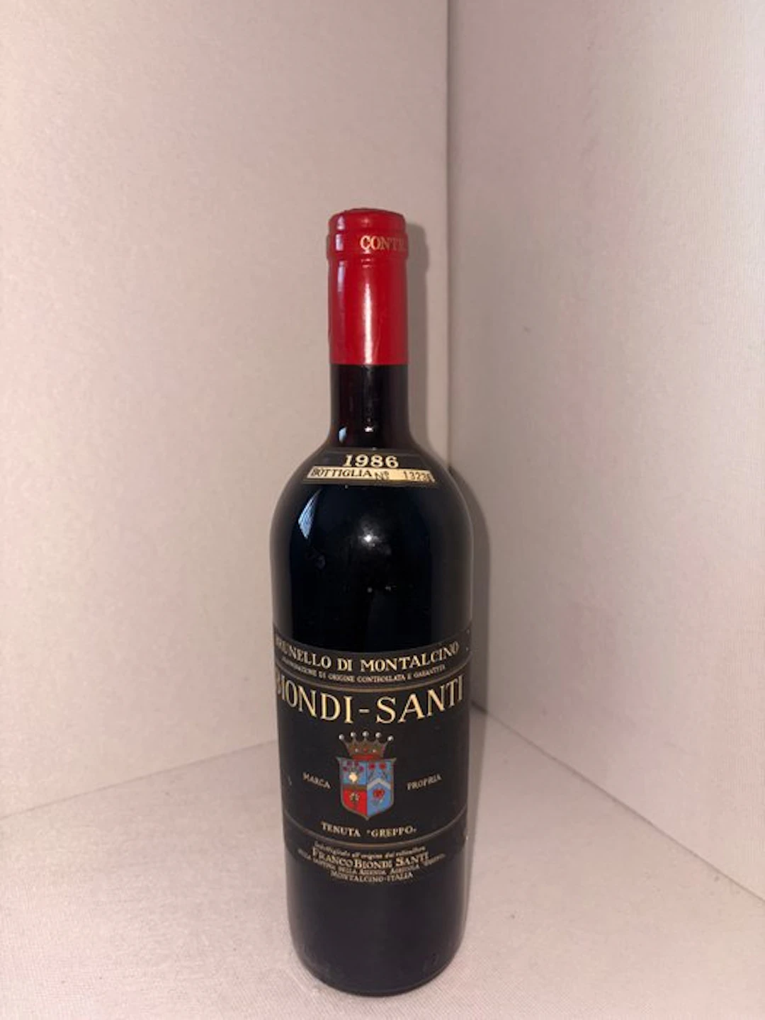 1986 Biondi Santi, Tenuta Greppo - Brunello di Montalcino - 1 Bottle (0.75L)