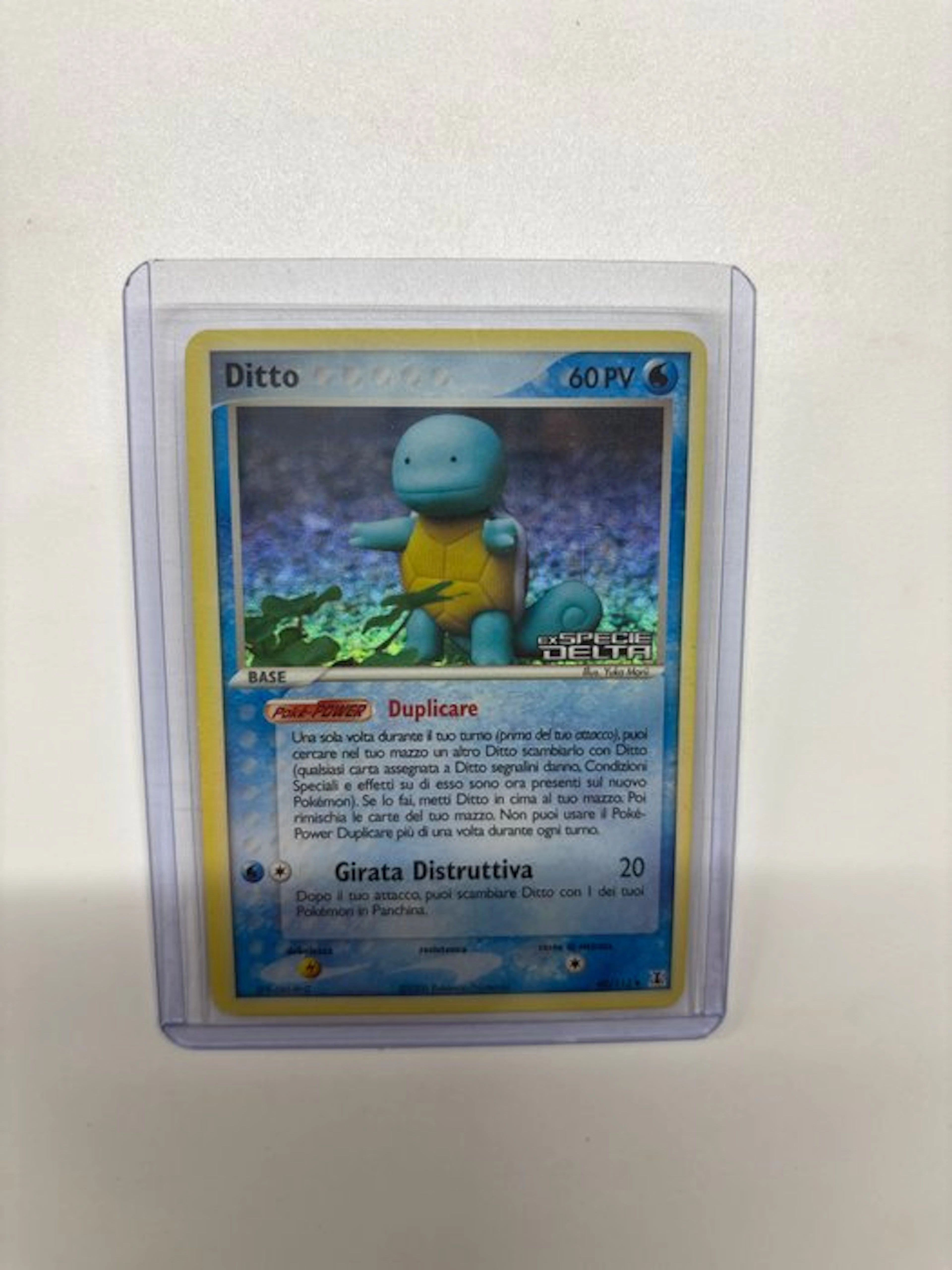Pokémon - 1 Card - Ditto 40/113 Foil - EX - EX Delta Species