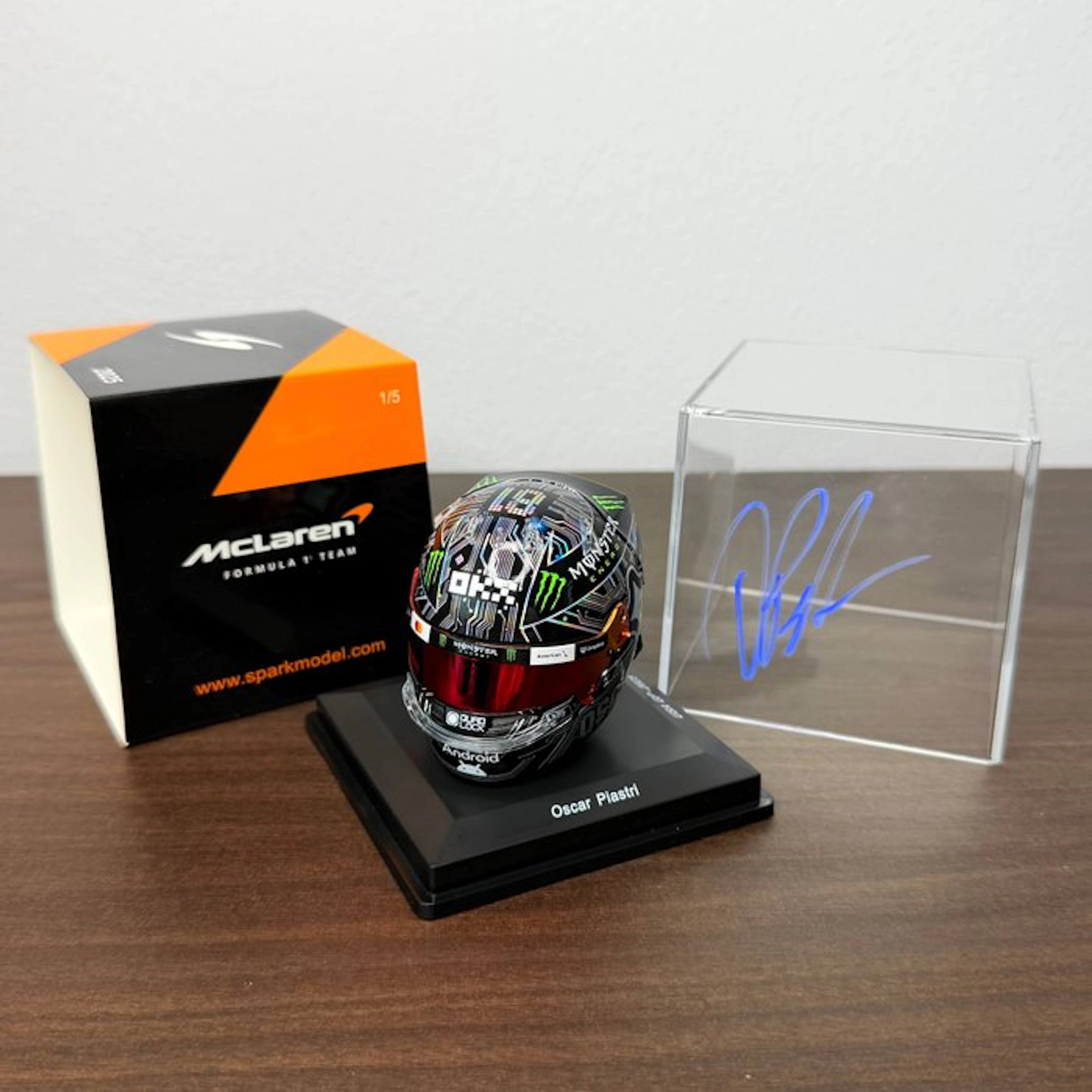 Mclaren - GP USA - Oscar Piastri - 2025 - 1:5 scale helmet