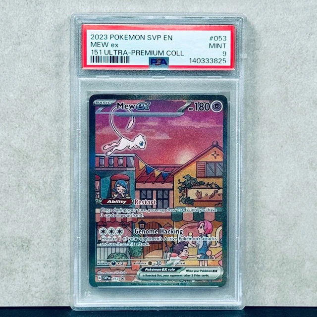 Pokémon Graded card - Mew ex #053 2023 Pokemon SVP EN 151 Ultra-Premium Coll
