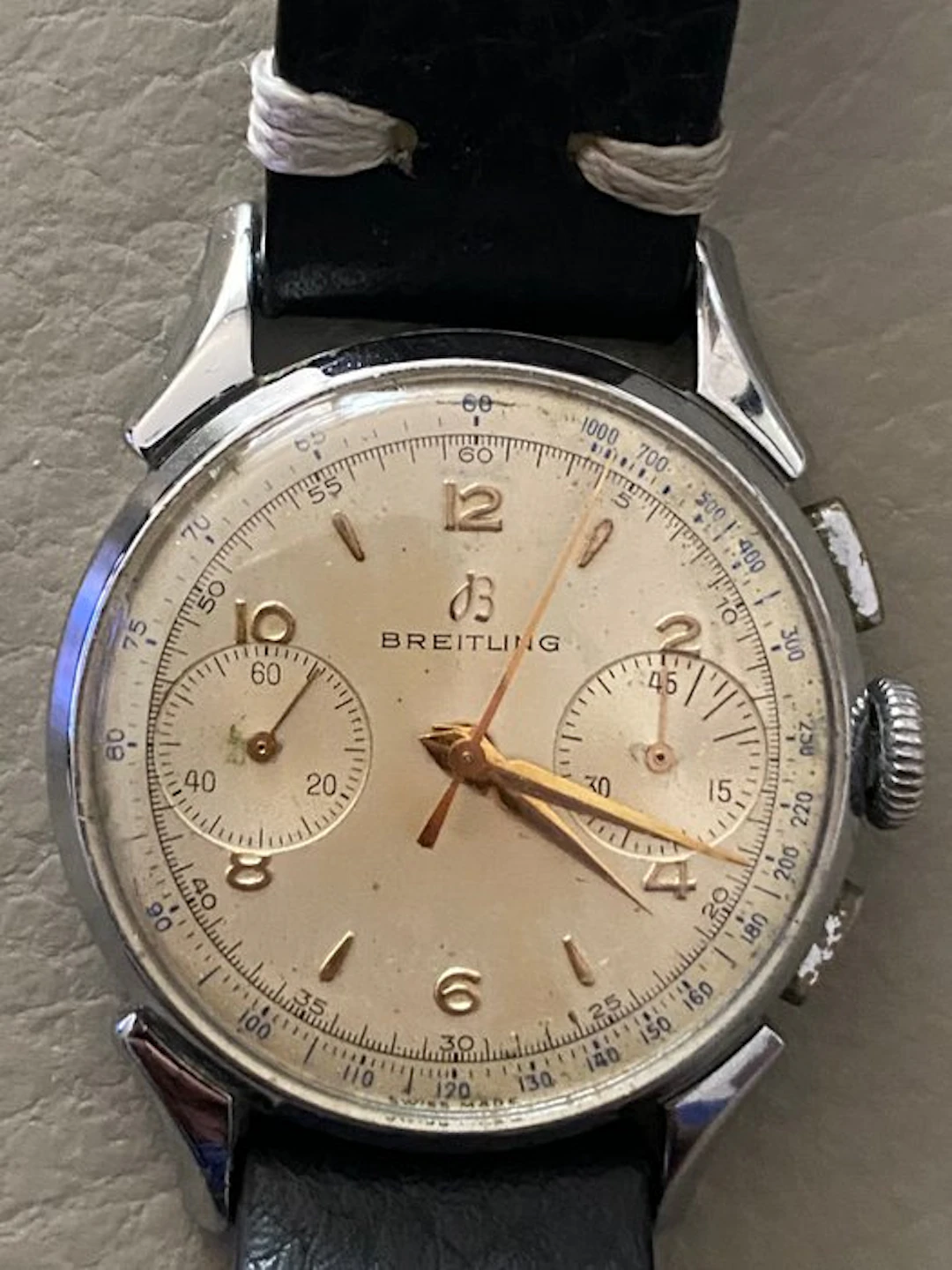 Breitling - Chronographe - Calibre Venus 188 - No reserve...