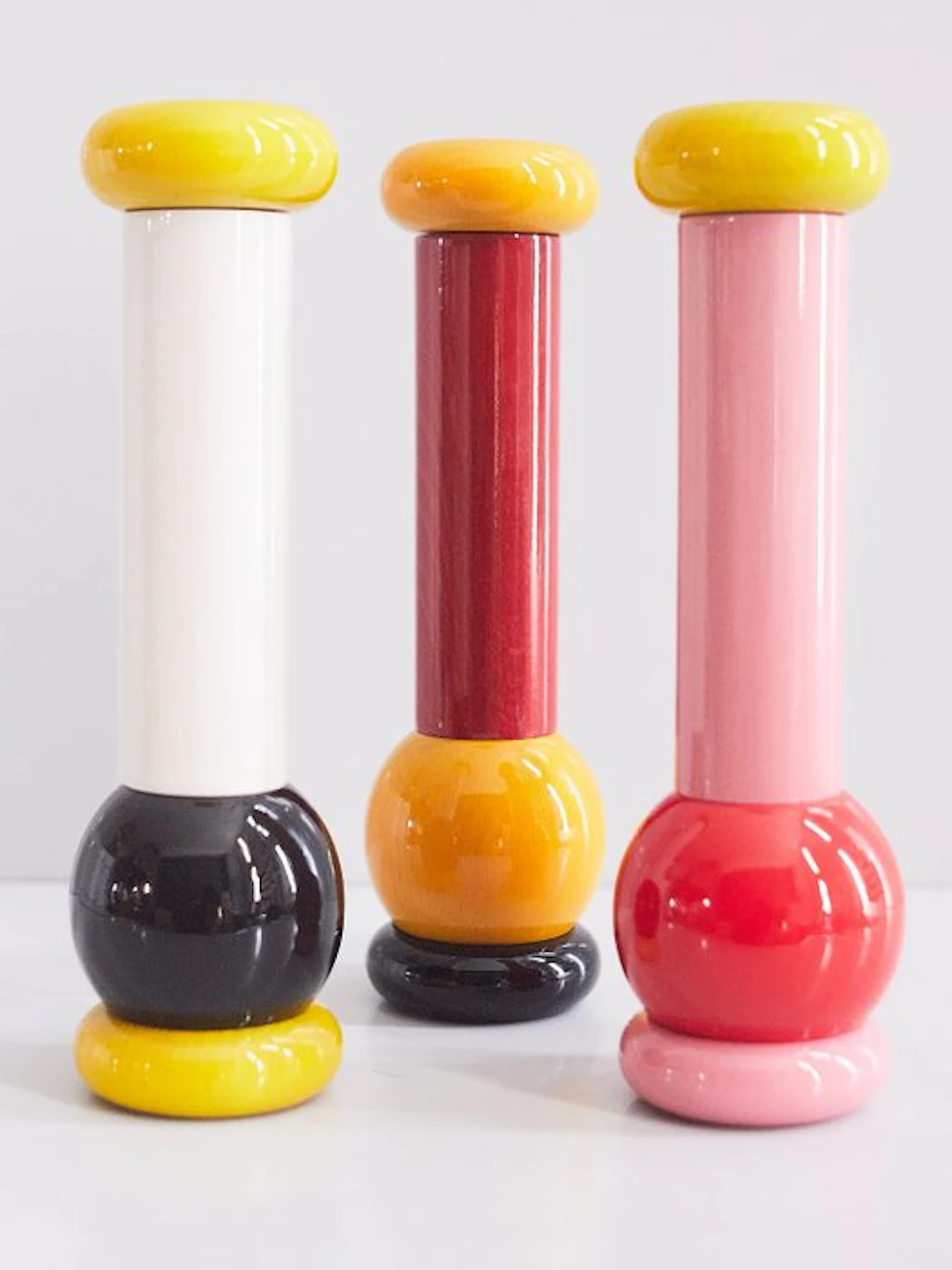 Alessi - Ettore Sottsass - Salt and pepper shakers...