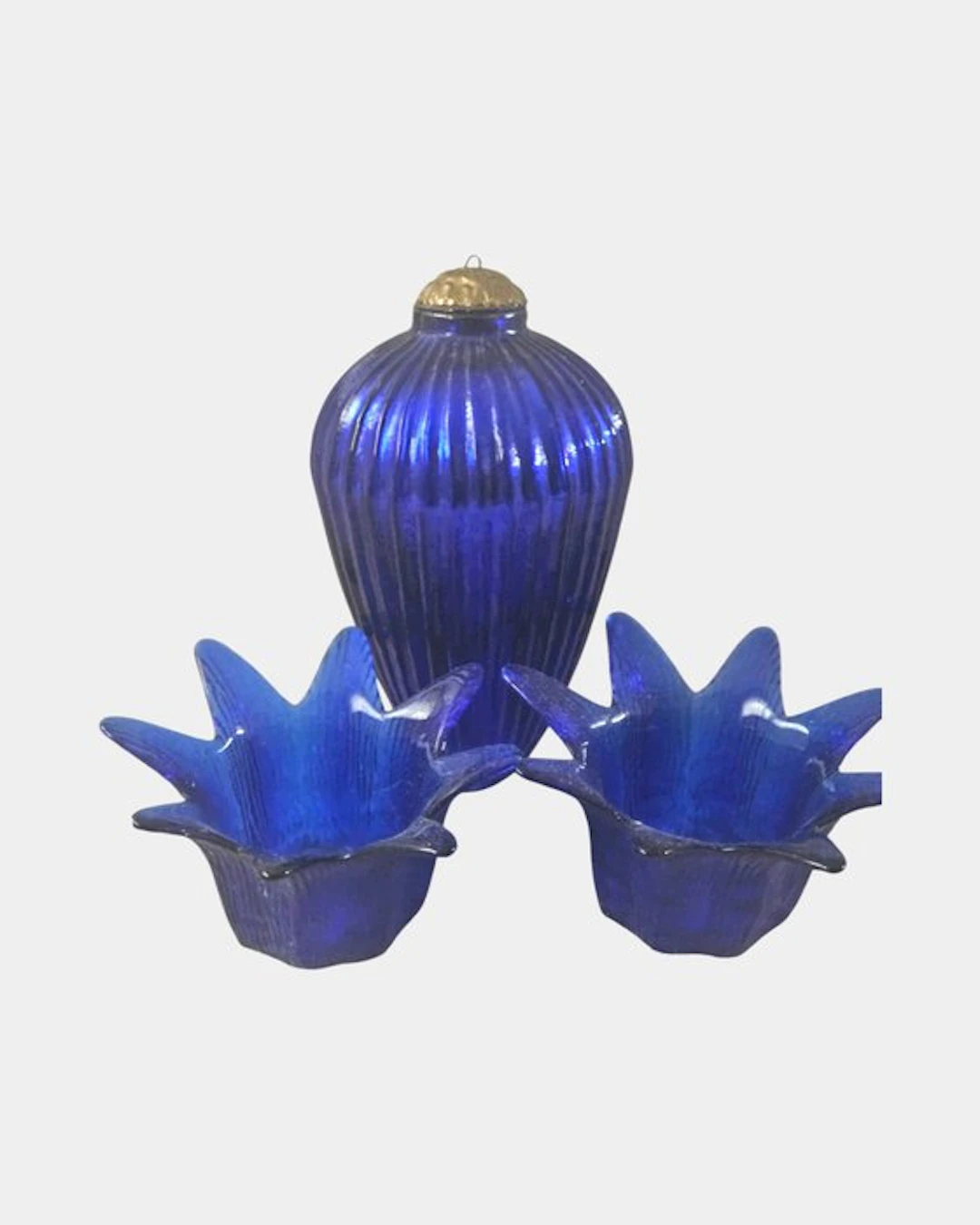 Decorative ornament (3) - Europe - Blown glass ornaments