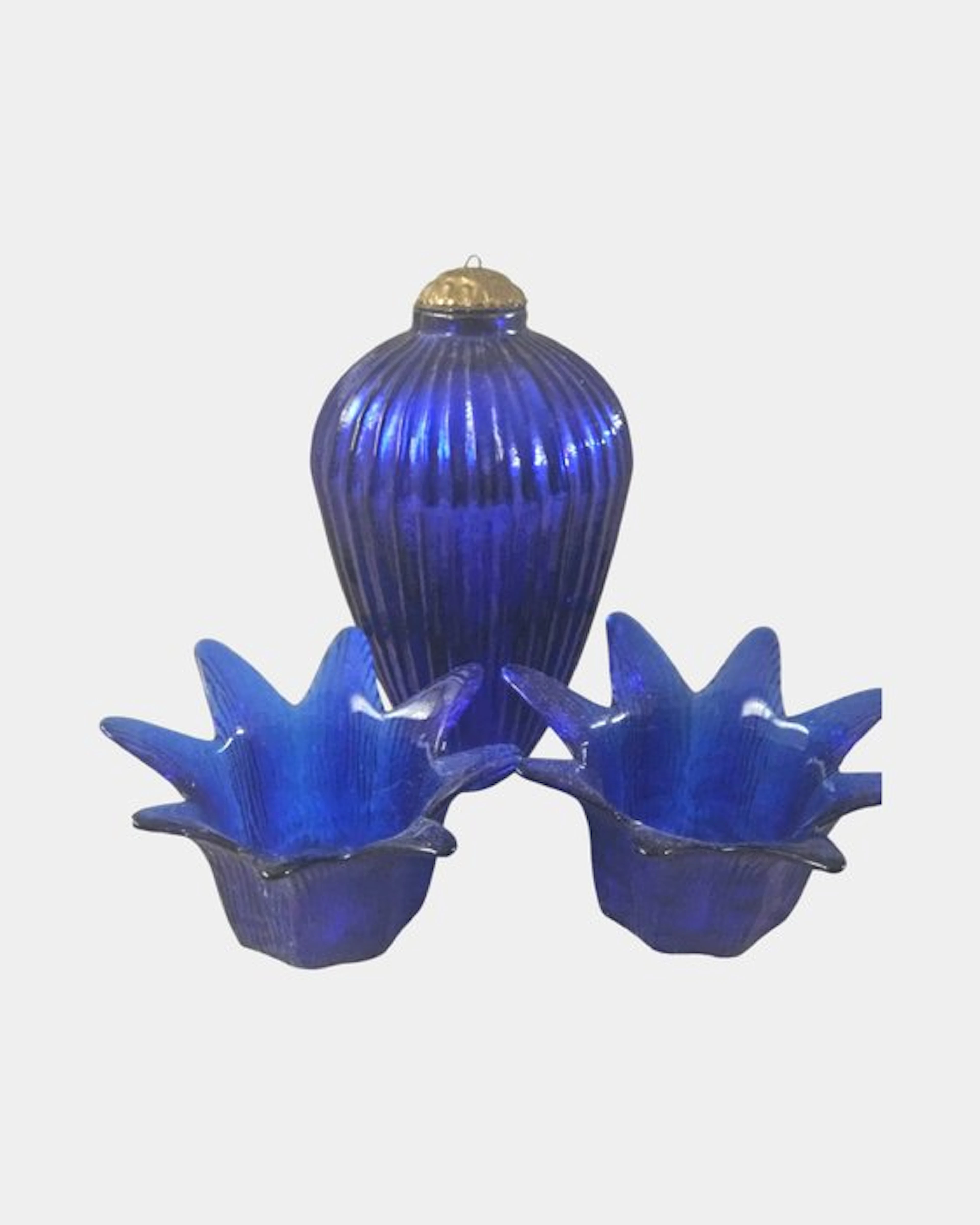 Decorative ornament (3) - Europe - Blown glass ornaments