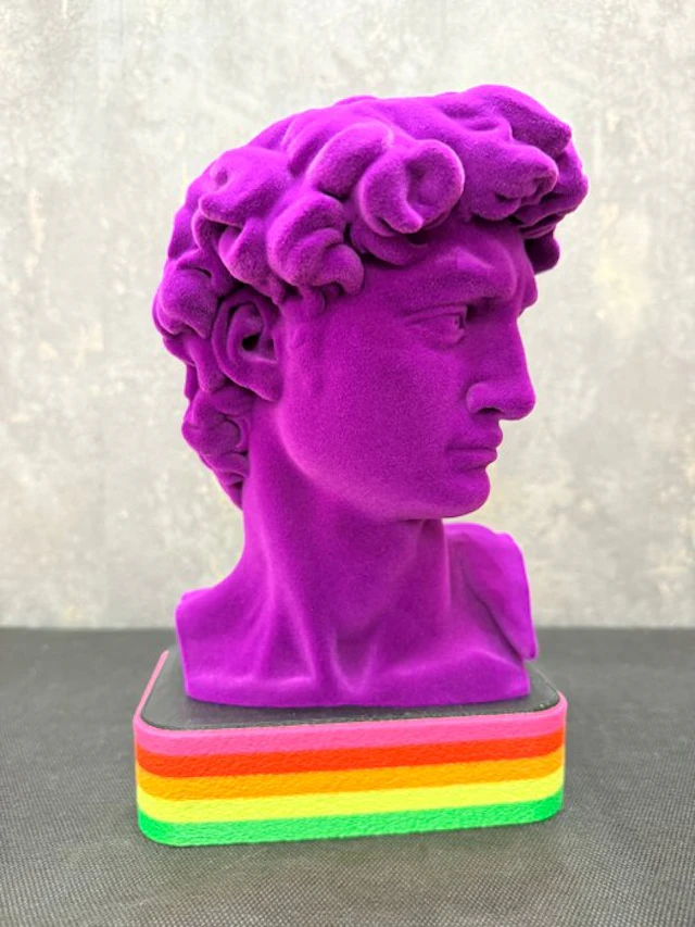 KIRAS - "RE..DAVID VELVET VIOLET " - VERSIONE 24CM