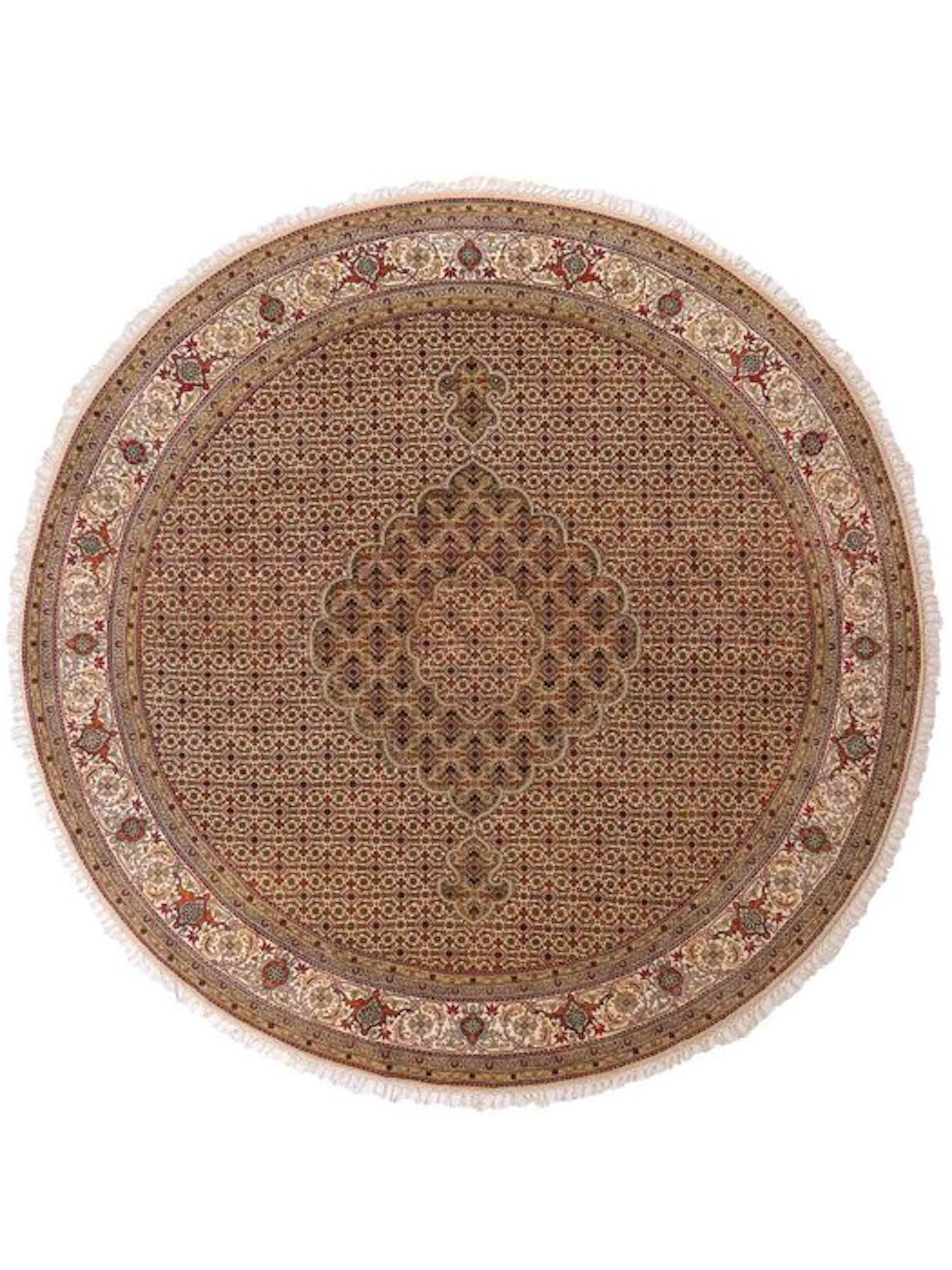 Tabriz - Rug - 206 cm - 206 cm - Hand-knotted from wool