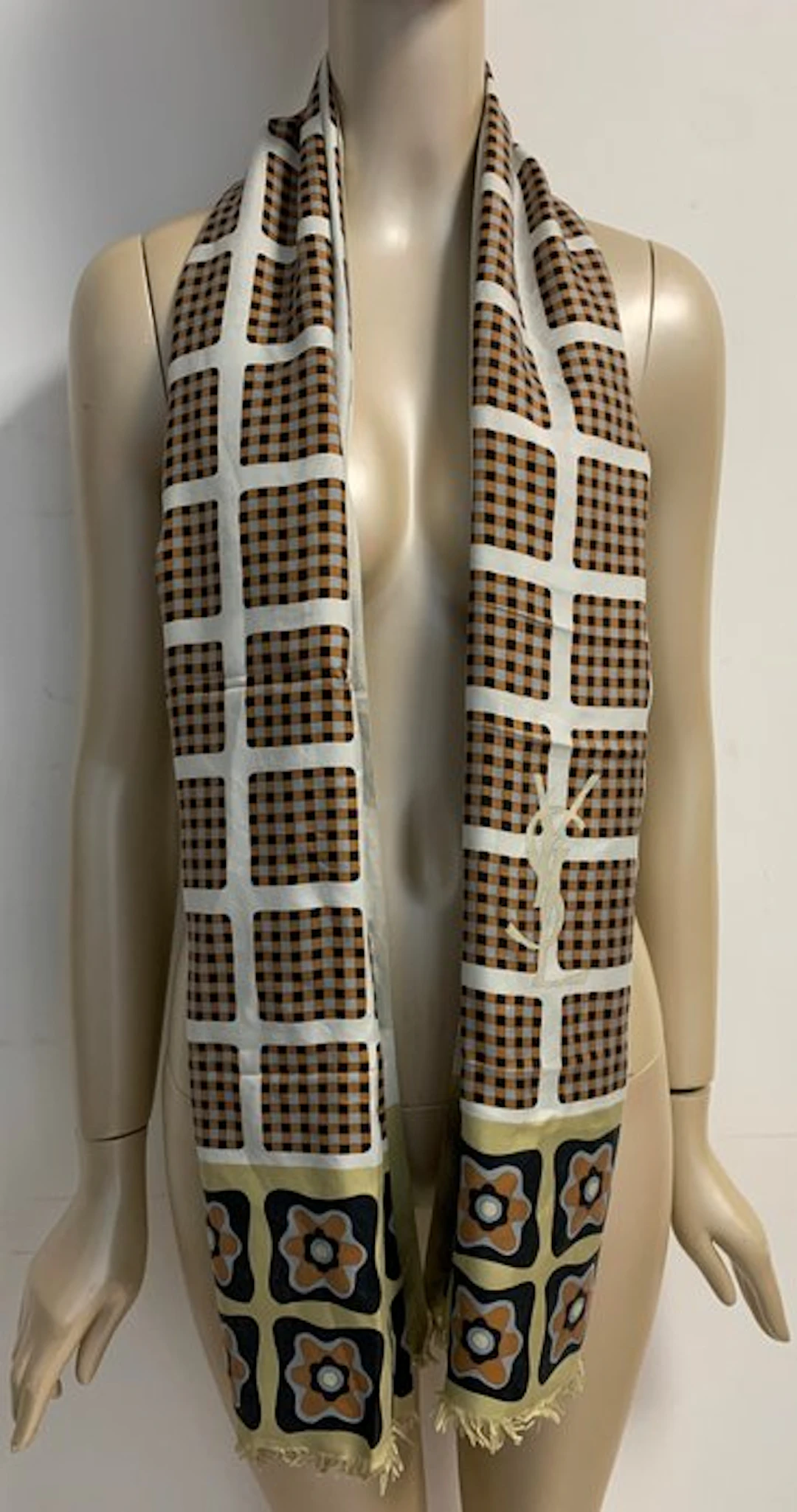 Yves Saint Laurent - Monogramma - Foulard
