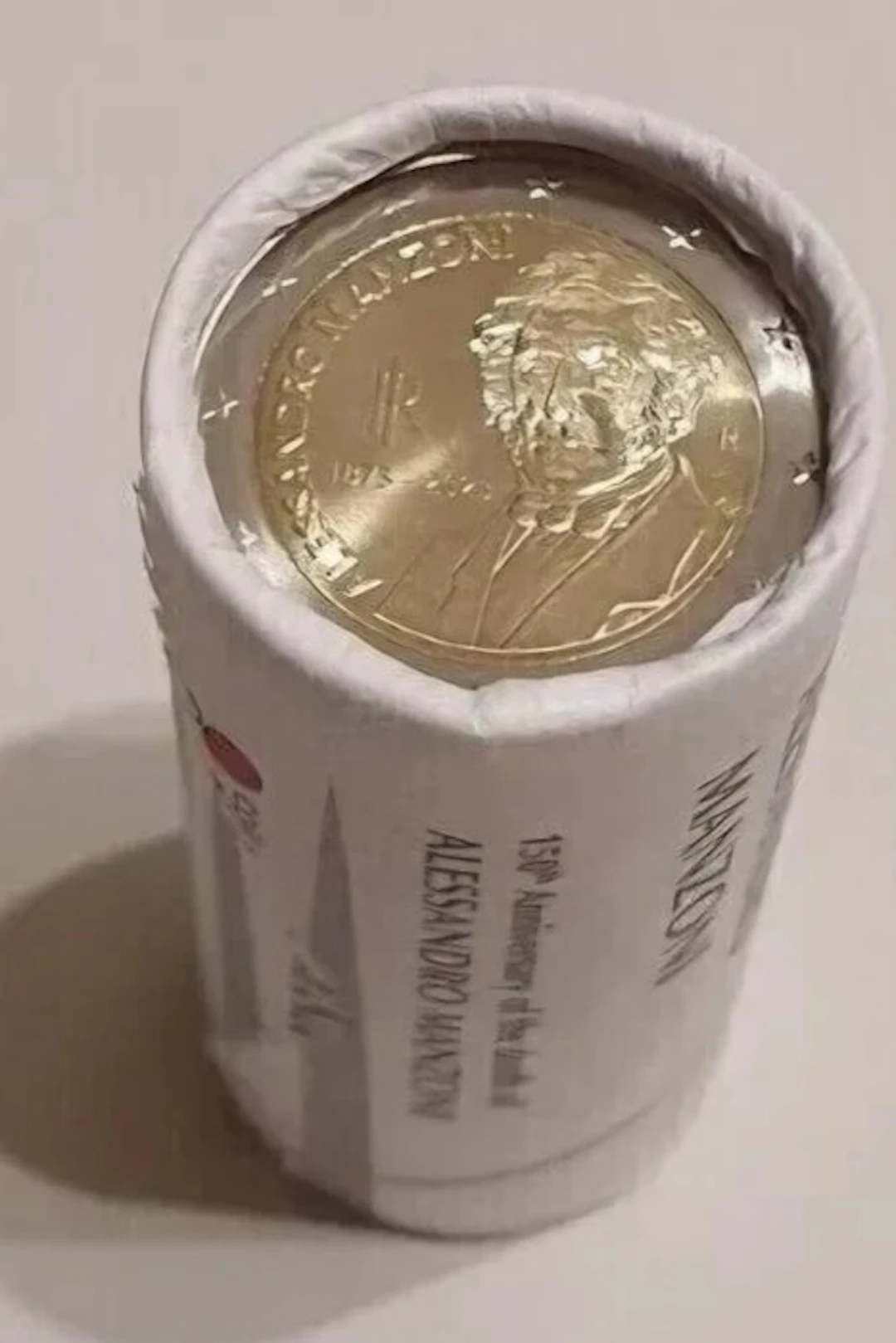 Italy. 2 Euro 2023 "Alessandro Manzoni" (25 coins) in roll (No reserve price)