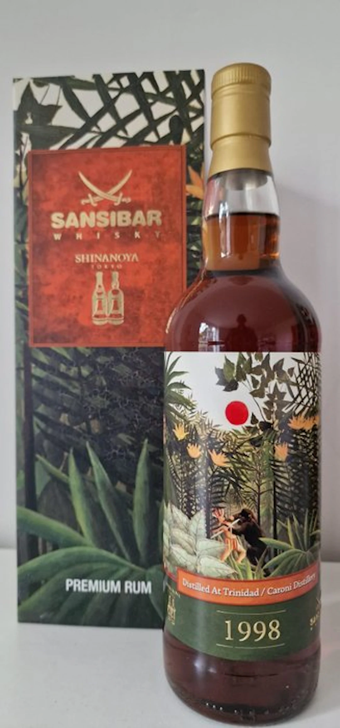 Caroni 1998 22 years old Sansibar - Single Cask #2107 for Shinanoya - b
