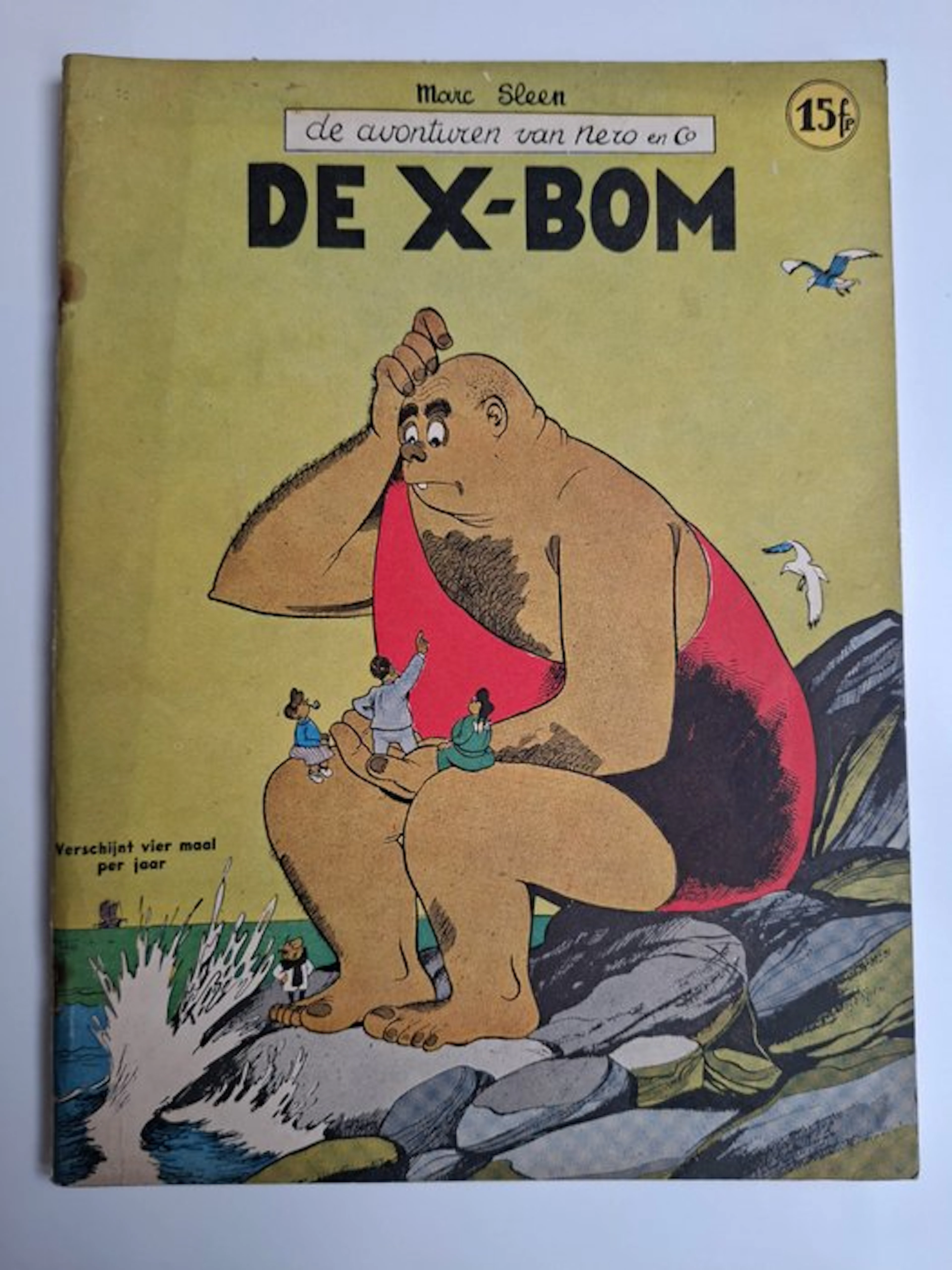 Nero 15 - De x-bom - 1 Album - First edition - 1955