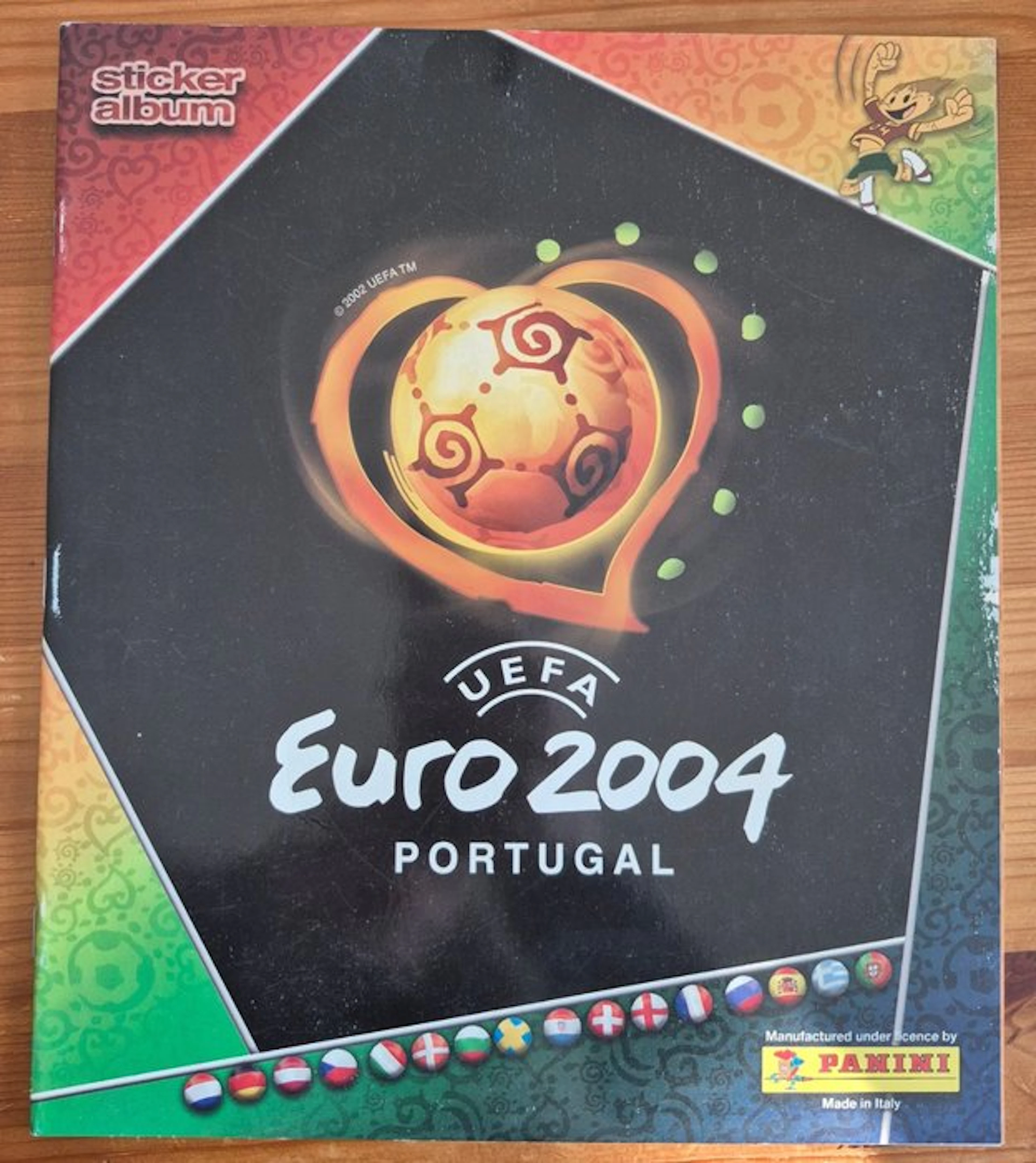 Panini Euro 2004 - RARE Guatemalan/Venezuelan/Algerian...