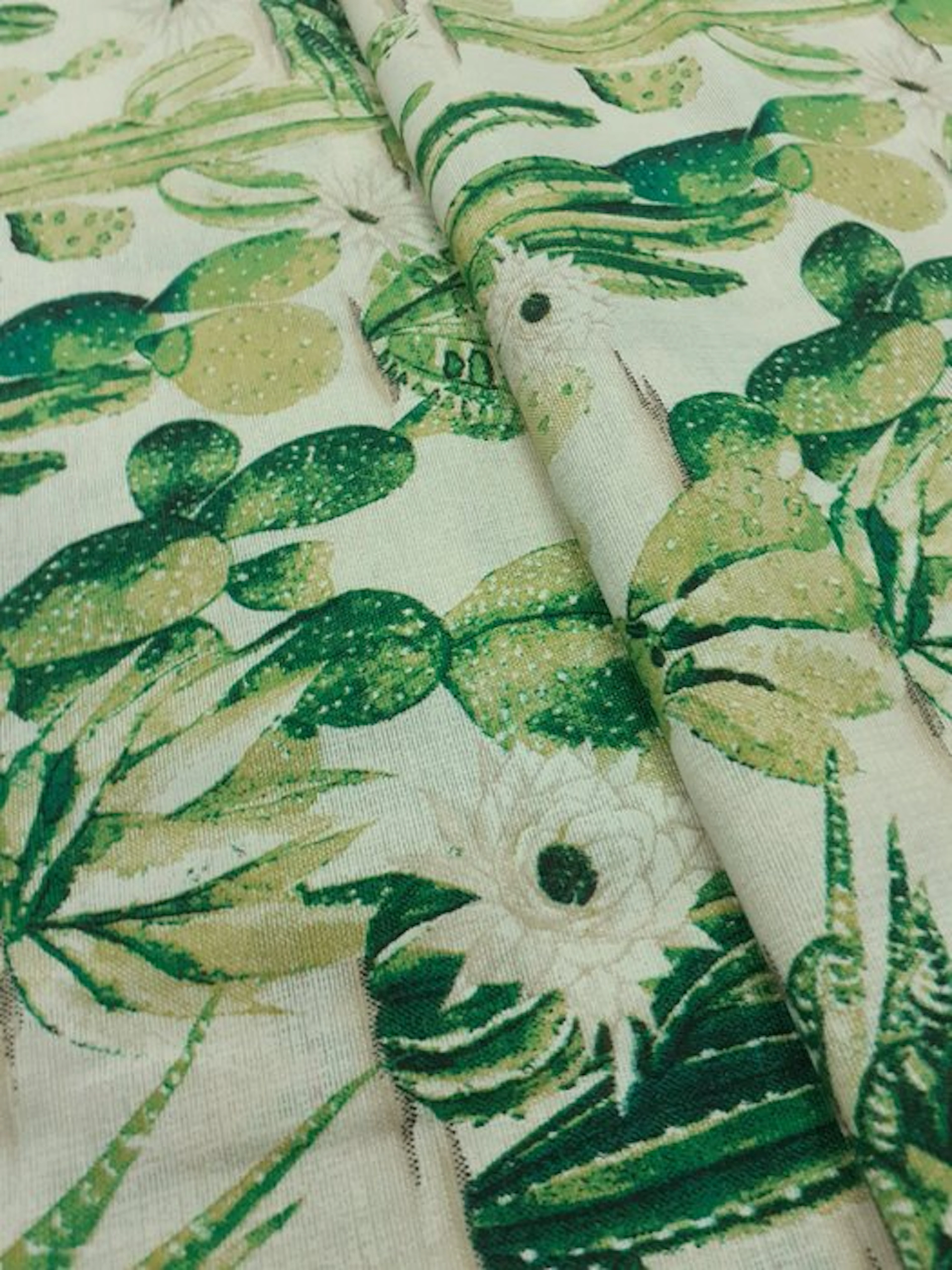 Upholstery fabric - 500 cm - 140 cm - cotton prickly pear