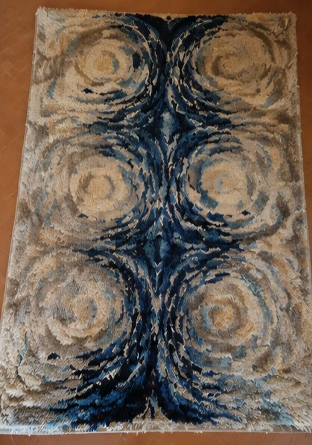 Rug - 205 cm - 160 cm - Italian in pure wool
