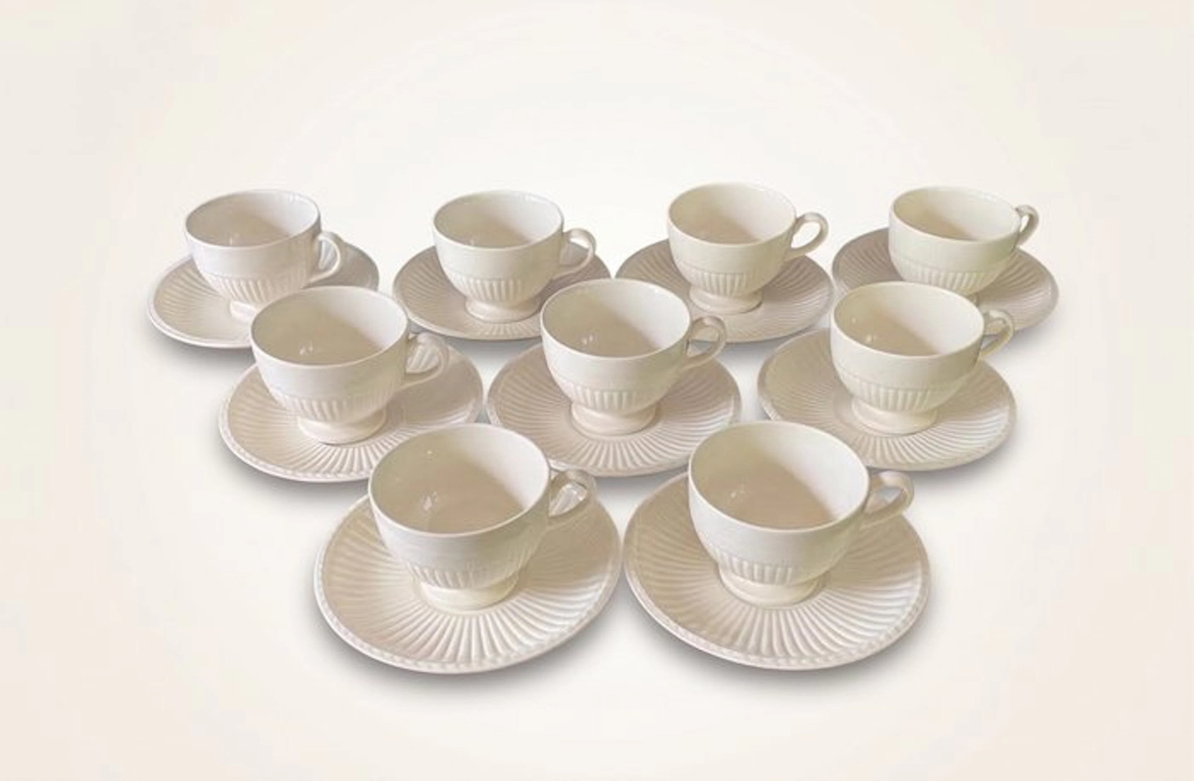 Wedgwood - Coffee and tea service (18) - Edme - Pottery...