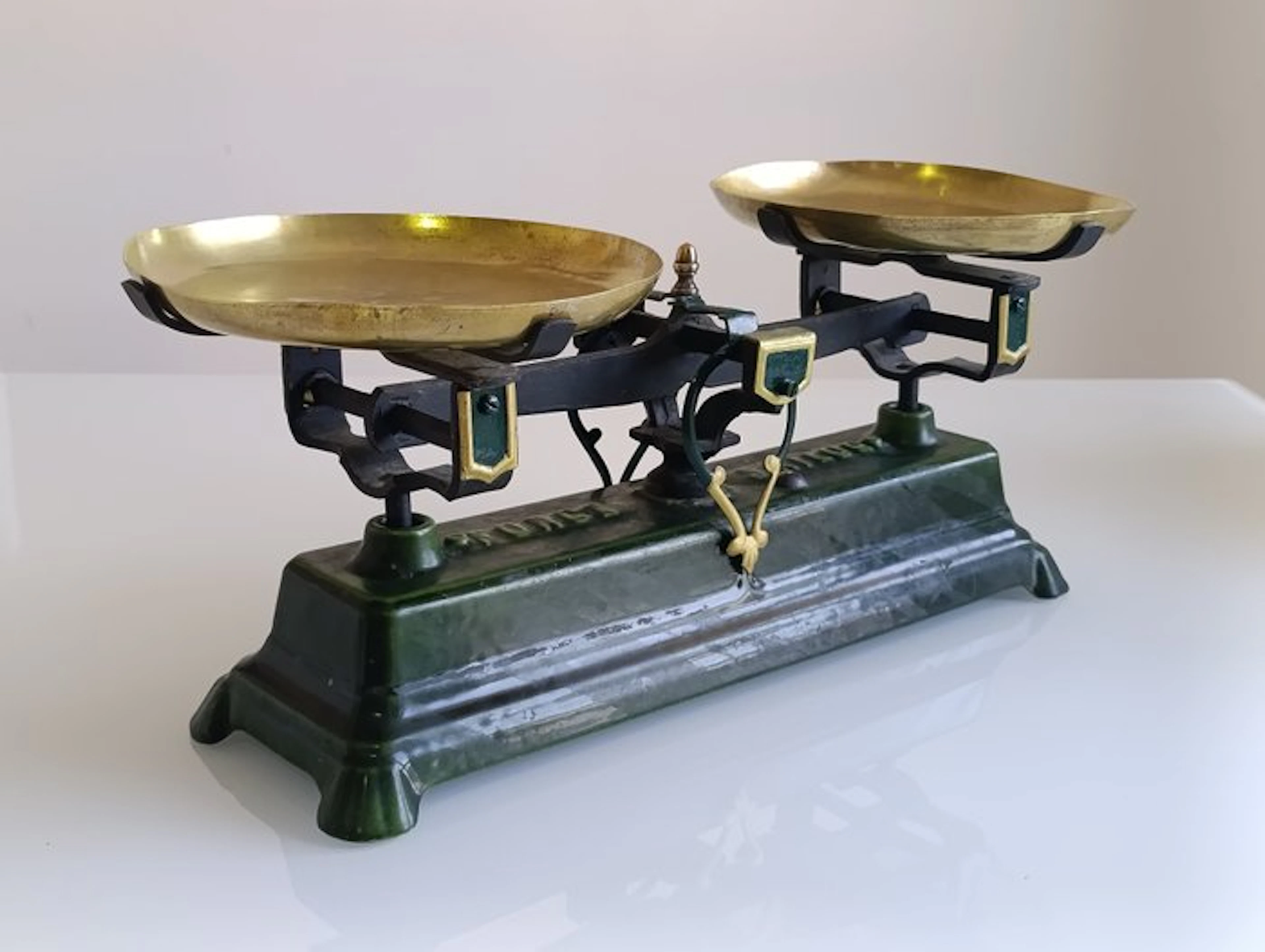 Force - Force - Balance or scale - Gilt brass