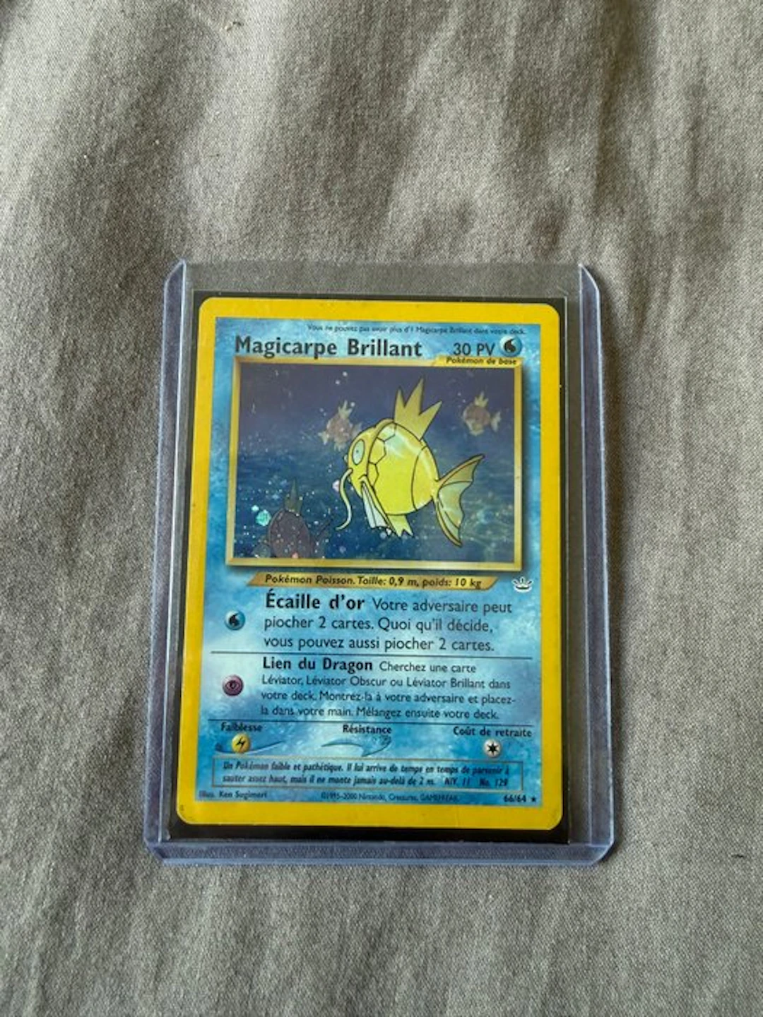 Pokémon - 1 Card - Magicarpe brillant 66/64 Foil, Secret rare - WOTC