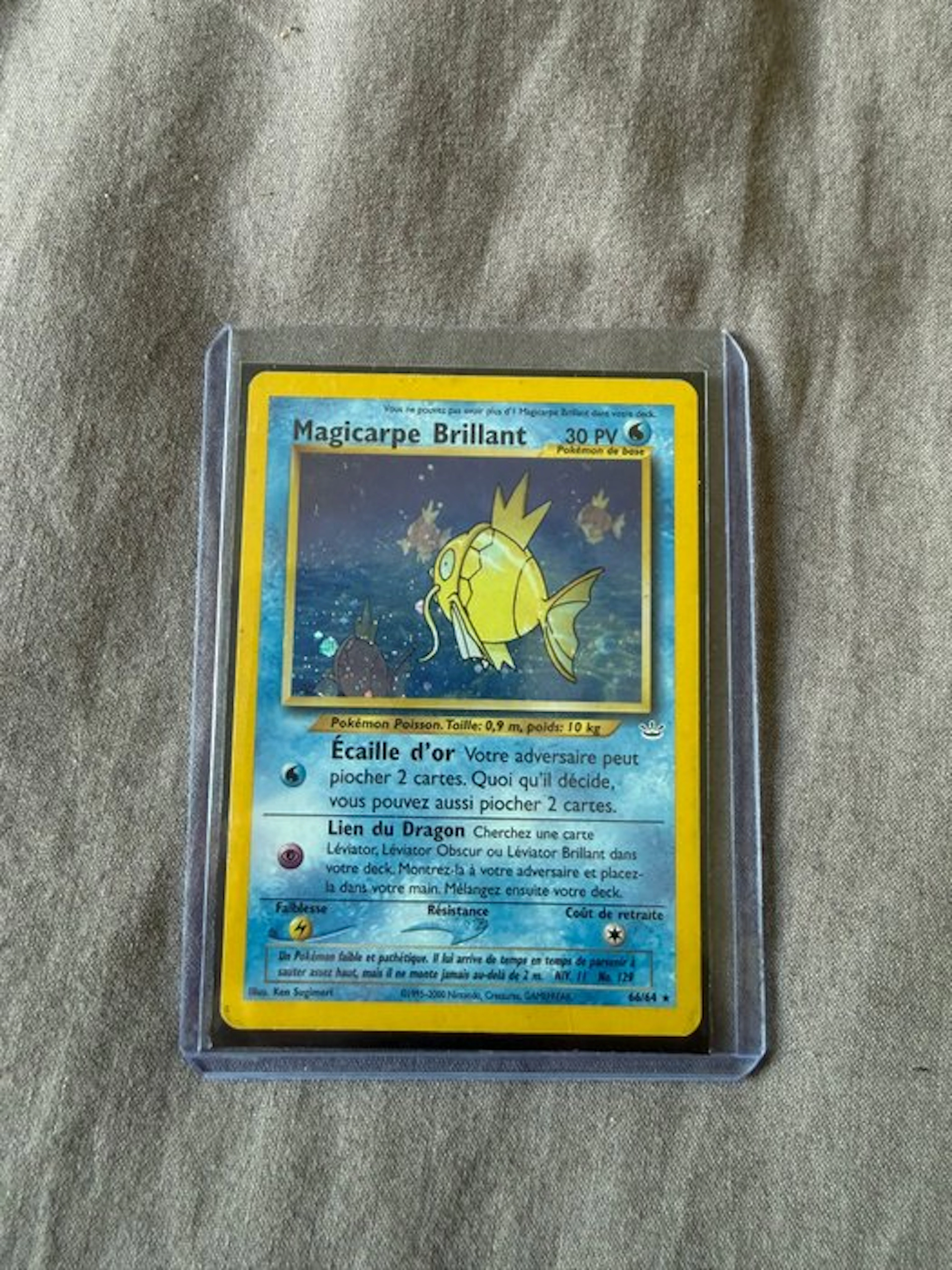 Pokémon - 1 Card - Magicarpe brillant 66/64 Foil, Secret rare - WOTC