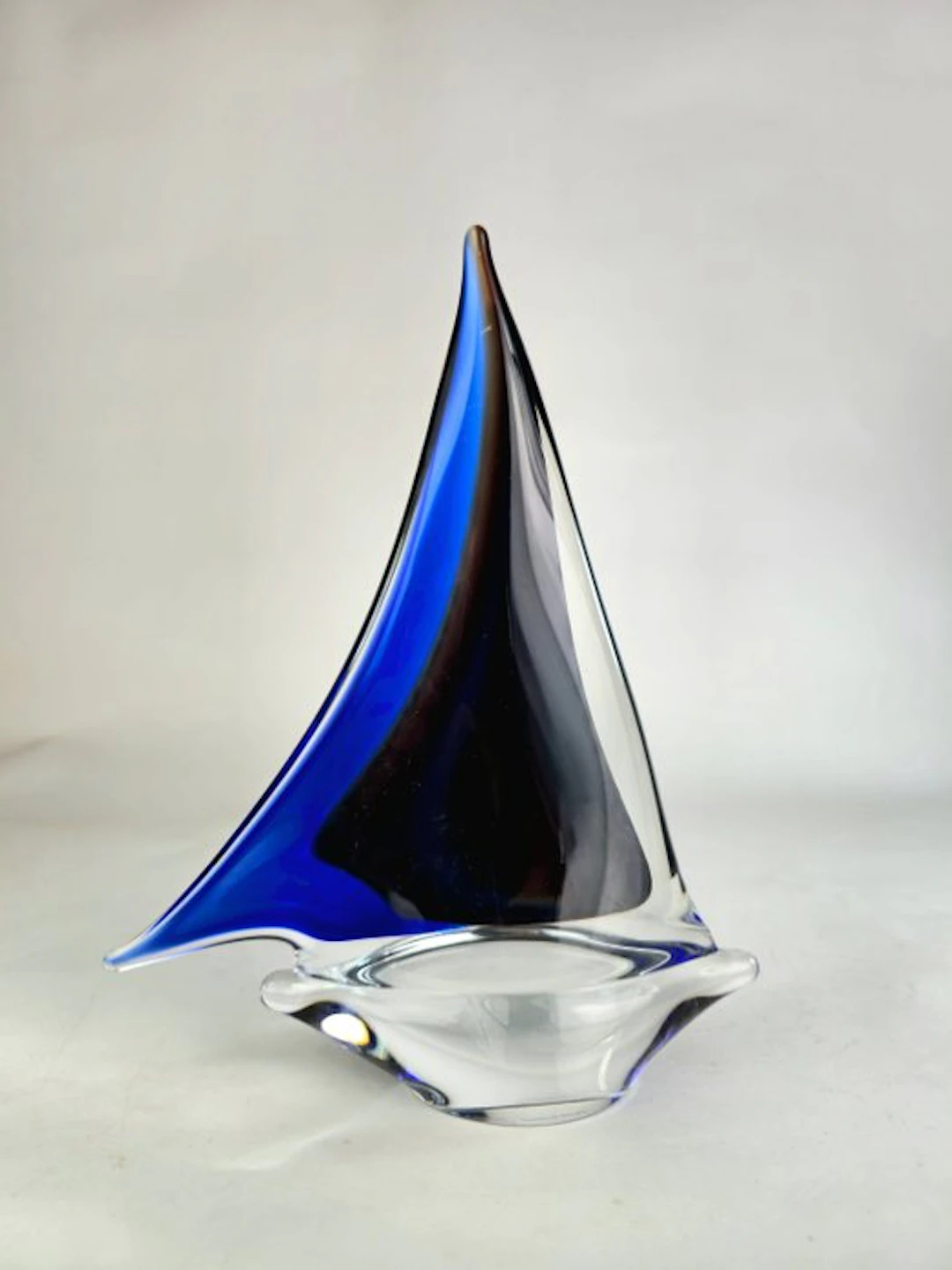 Oball - Sculpture, Scultura Barca a Vela Sommerso - 24 cm - Murano glass - 2026