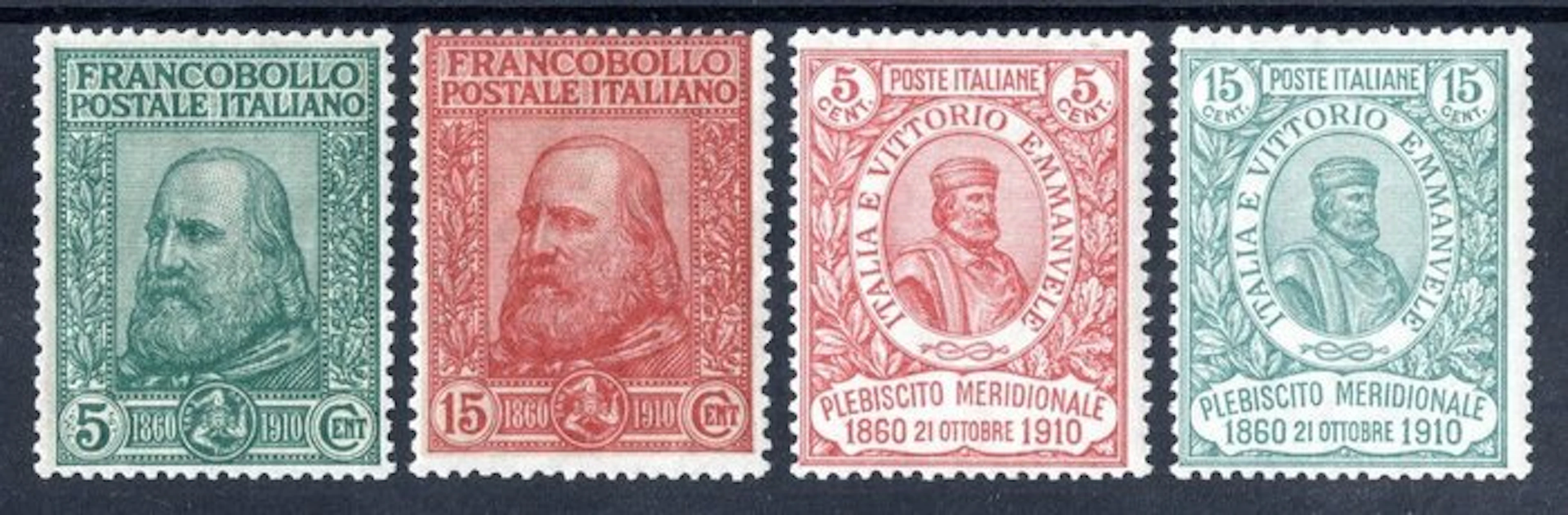 Italy Kingdom 1910 - Garibaldi Series