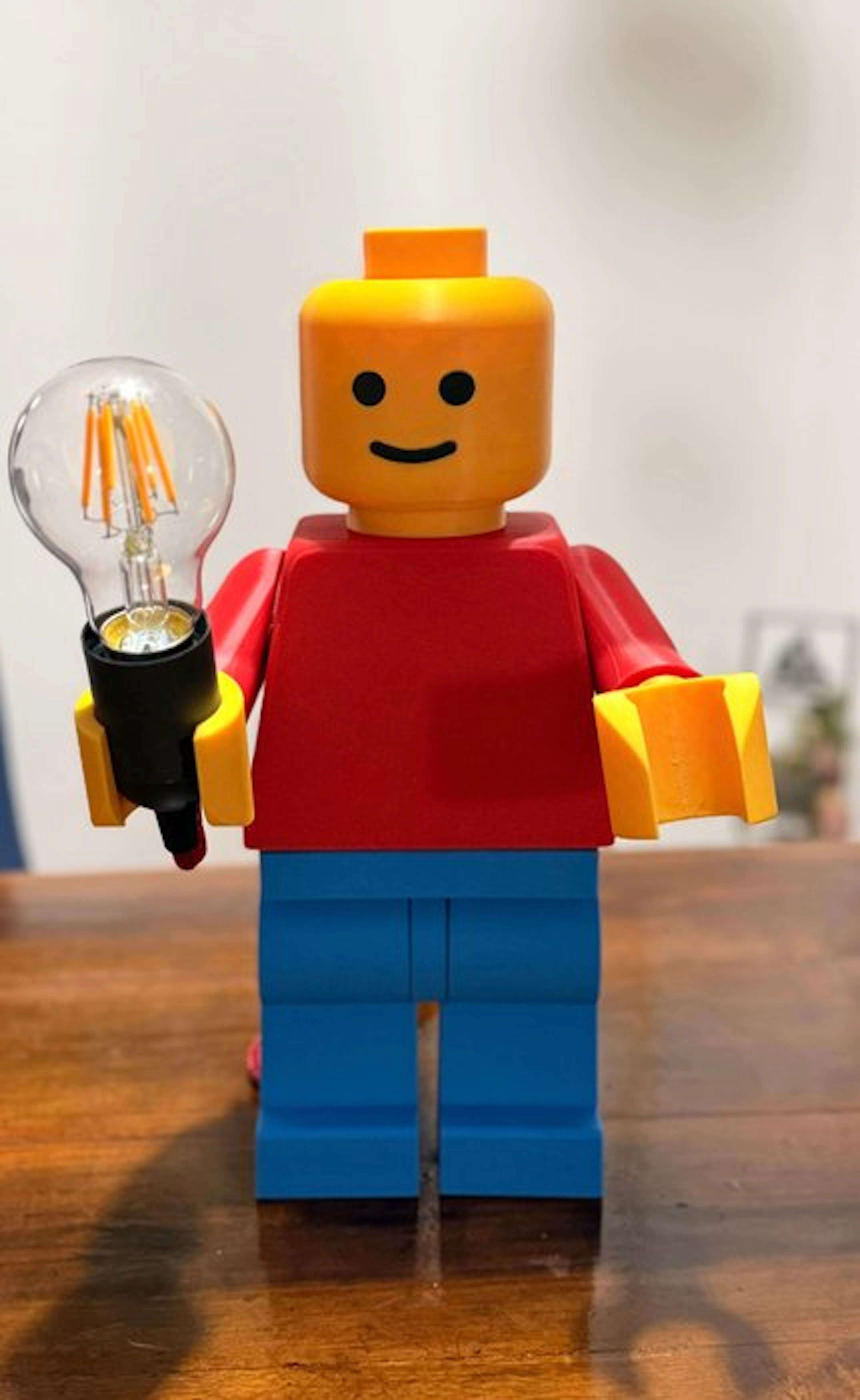 LEGO - Lamp - LEGO Minifigure Lamp - Plastic