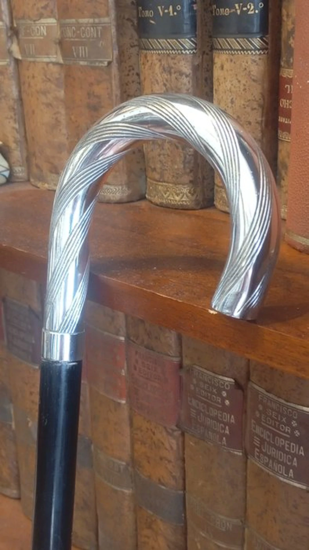 Walking stick - .925 silver