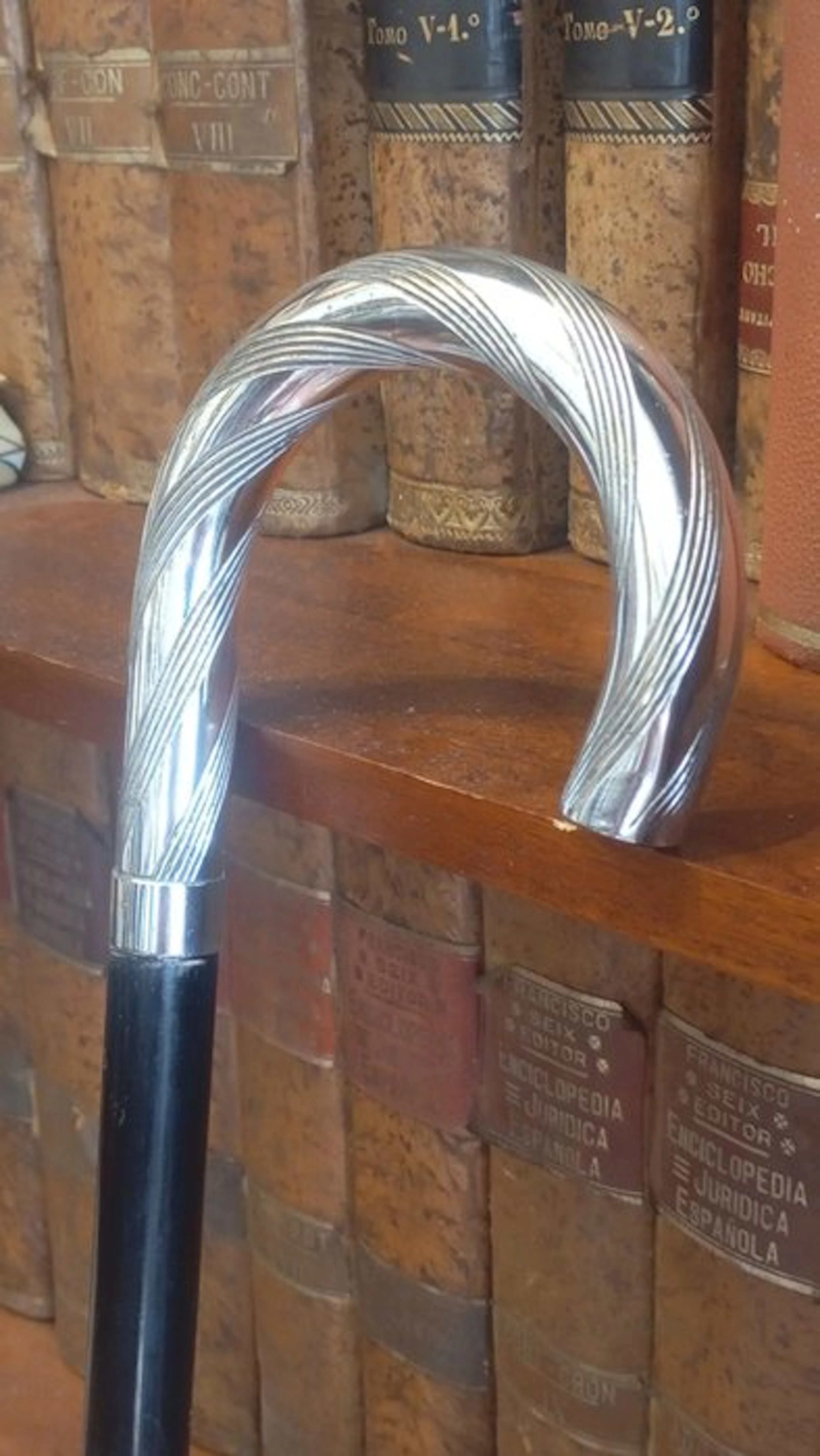 Walking stick - .925 silver