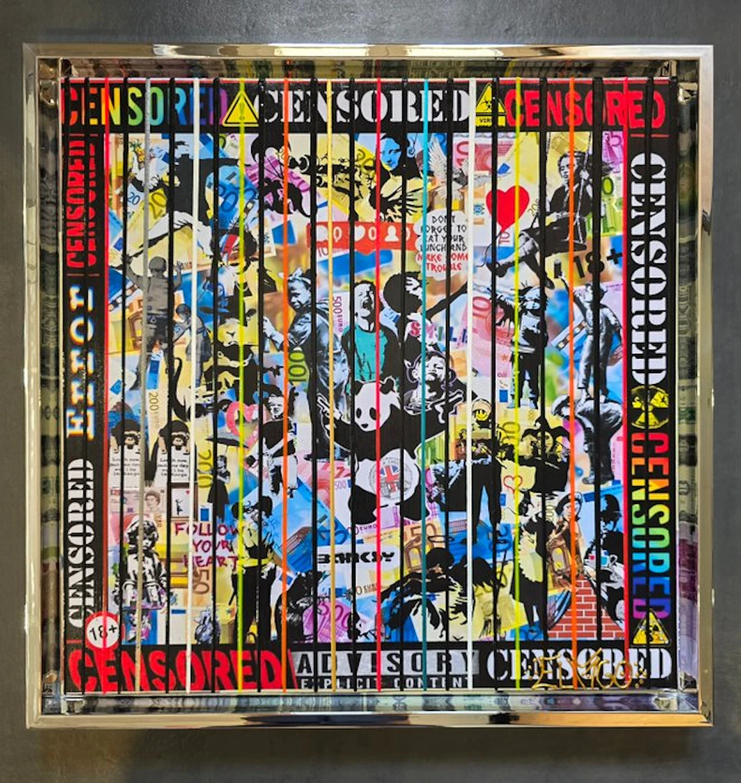 Elmago - "Society Bansky graffitis 2"