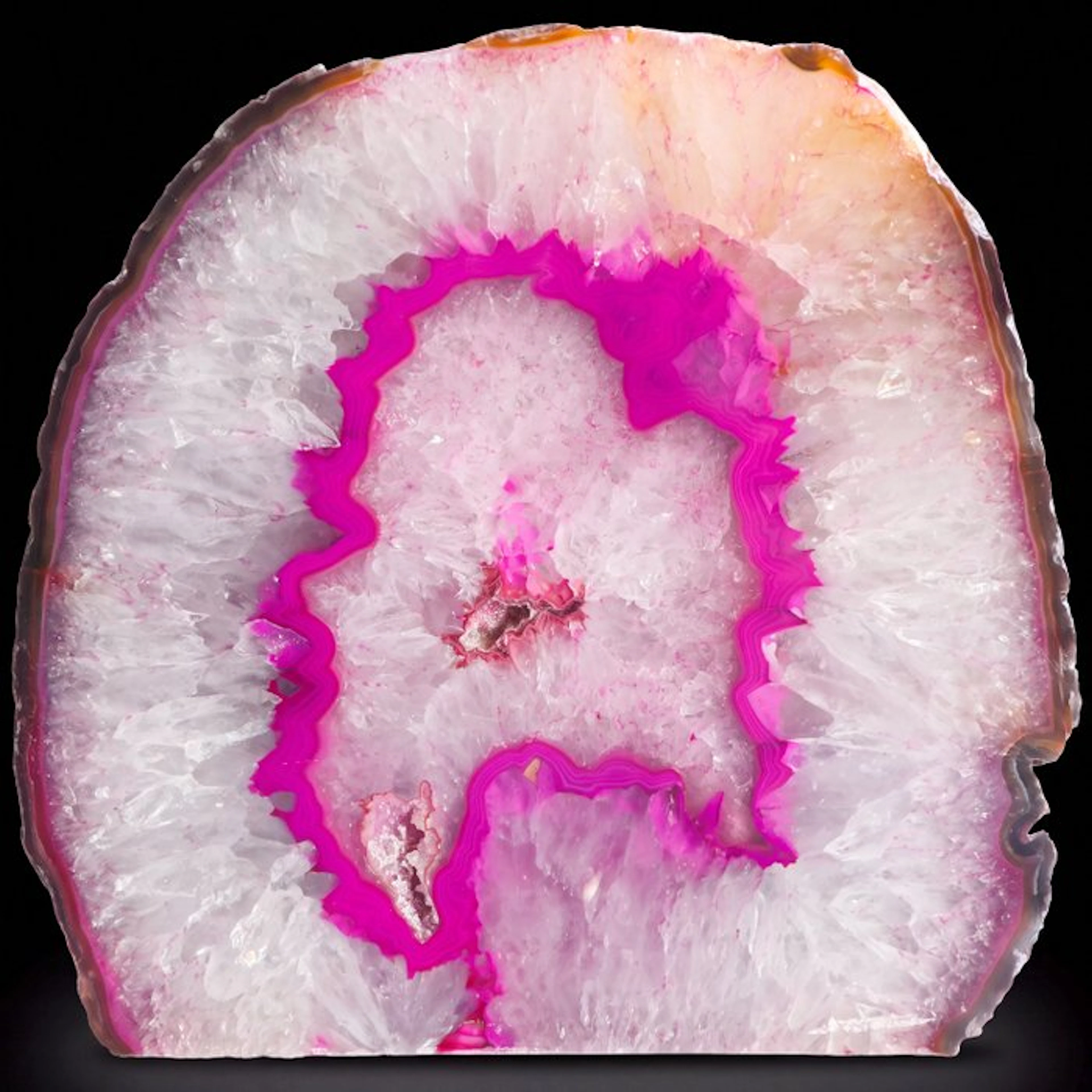XL Pink Agate - 22x21x10 cm - Geode- 5.2 kg
