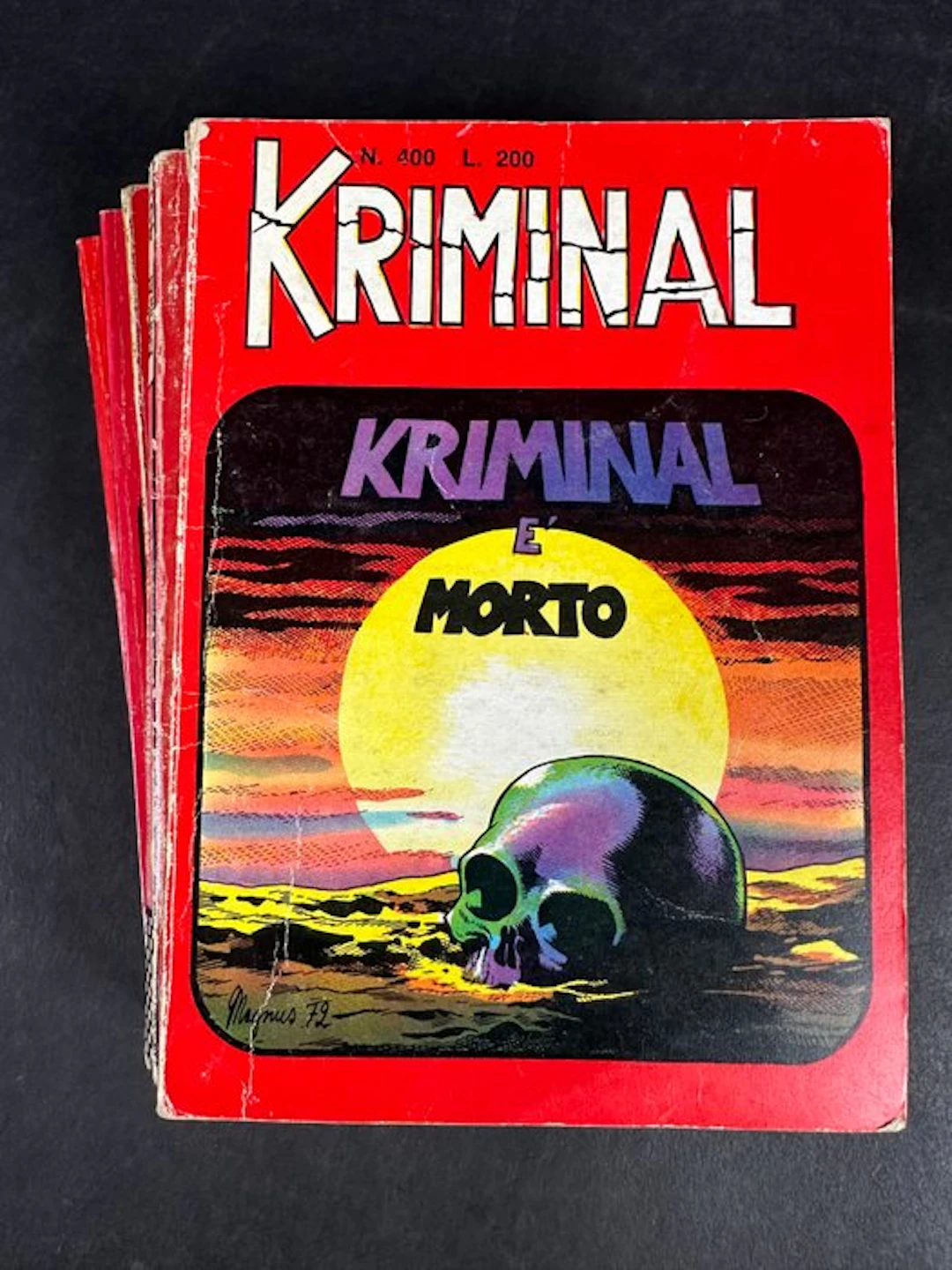 Kriminal nn. 400/404 - 5 Comic - First edition - 1973