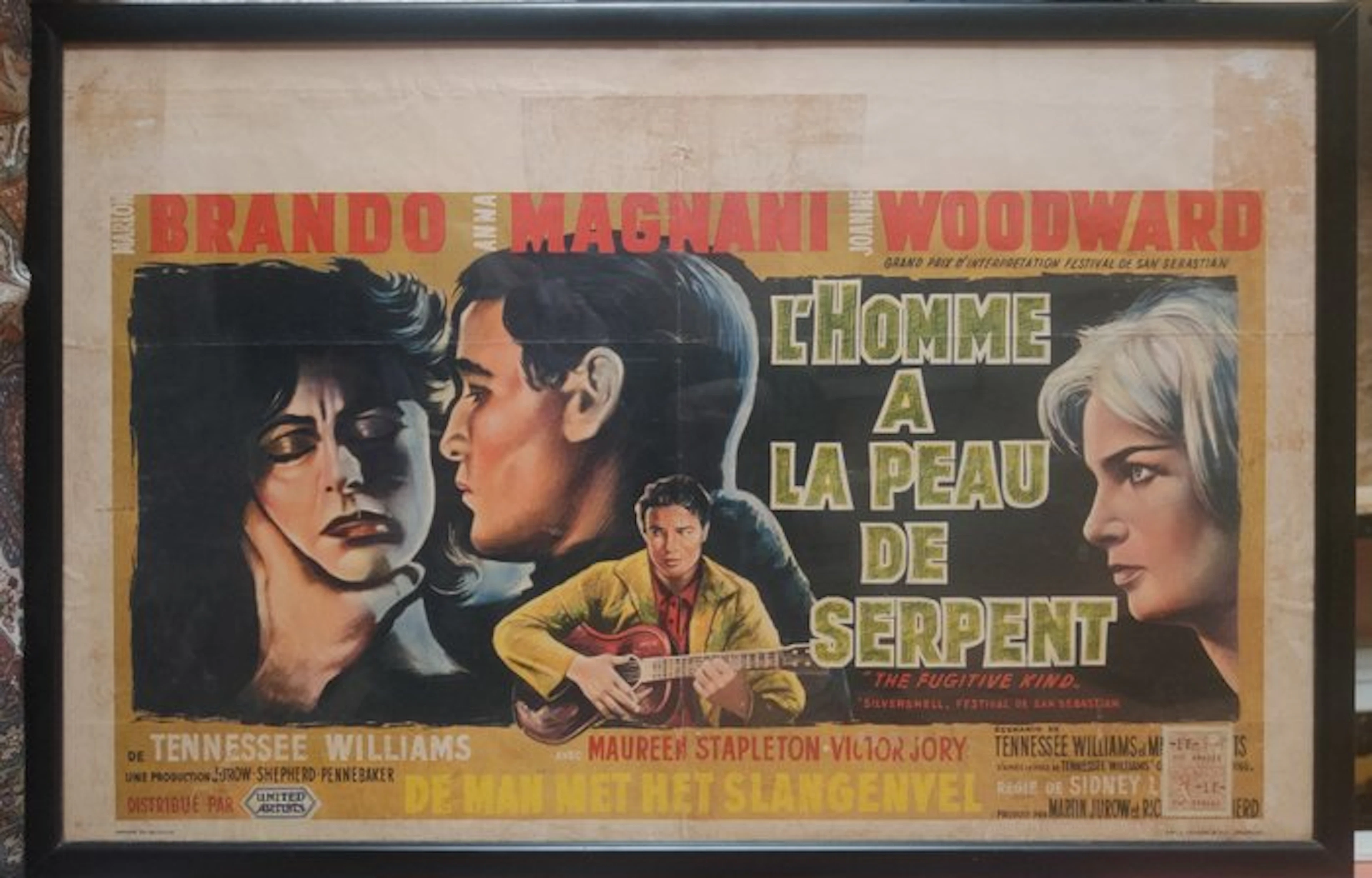 Anonimo - "L'homme à la peau de serpent" di Lumet