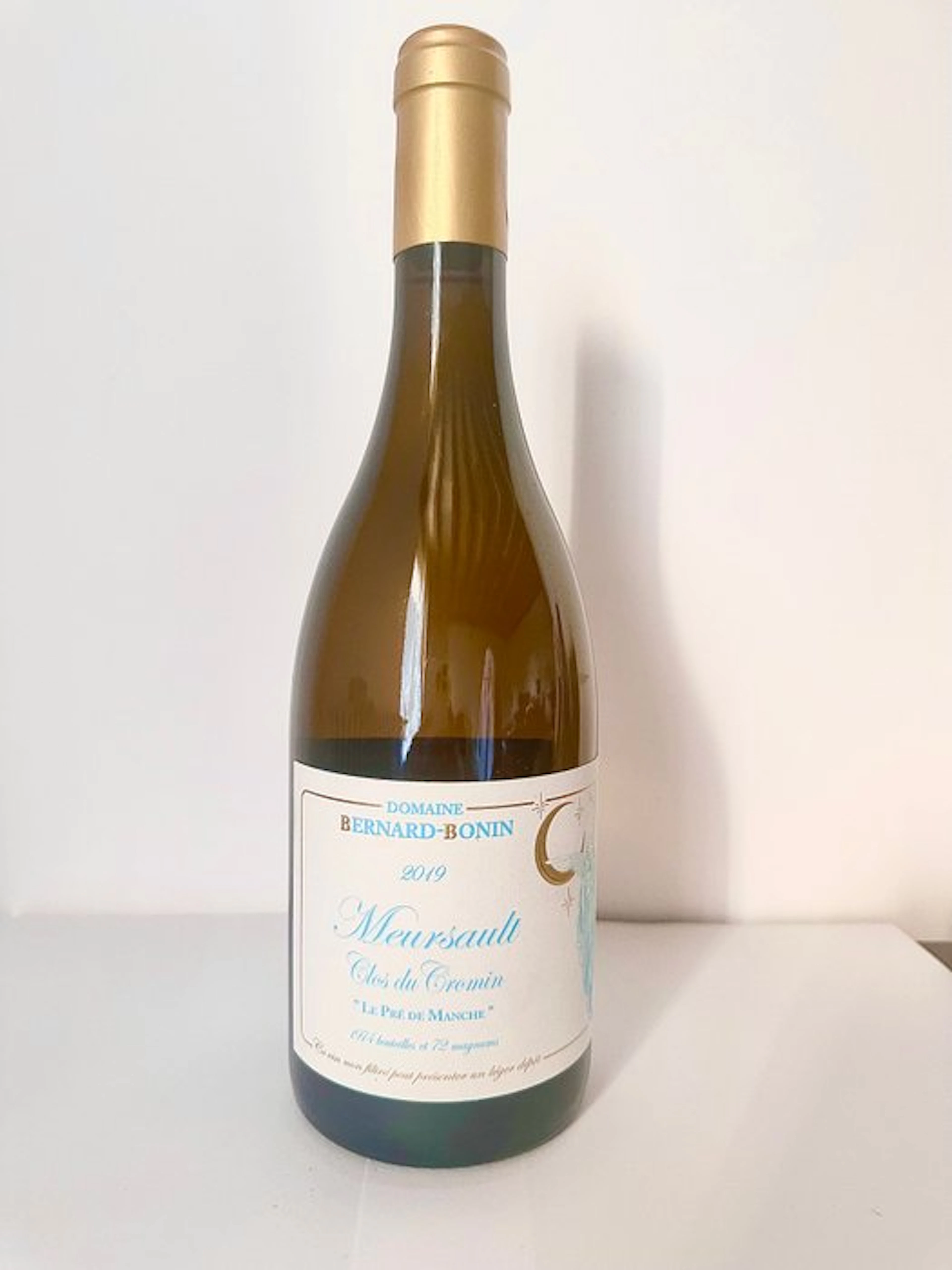 2019 Bernard Bonin "Clos du Cromin Le Pré de Manche"...