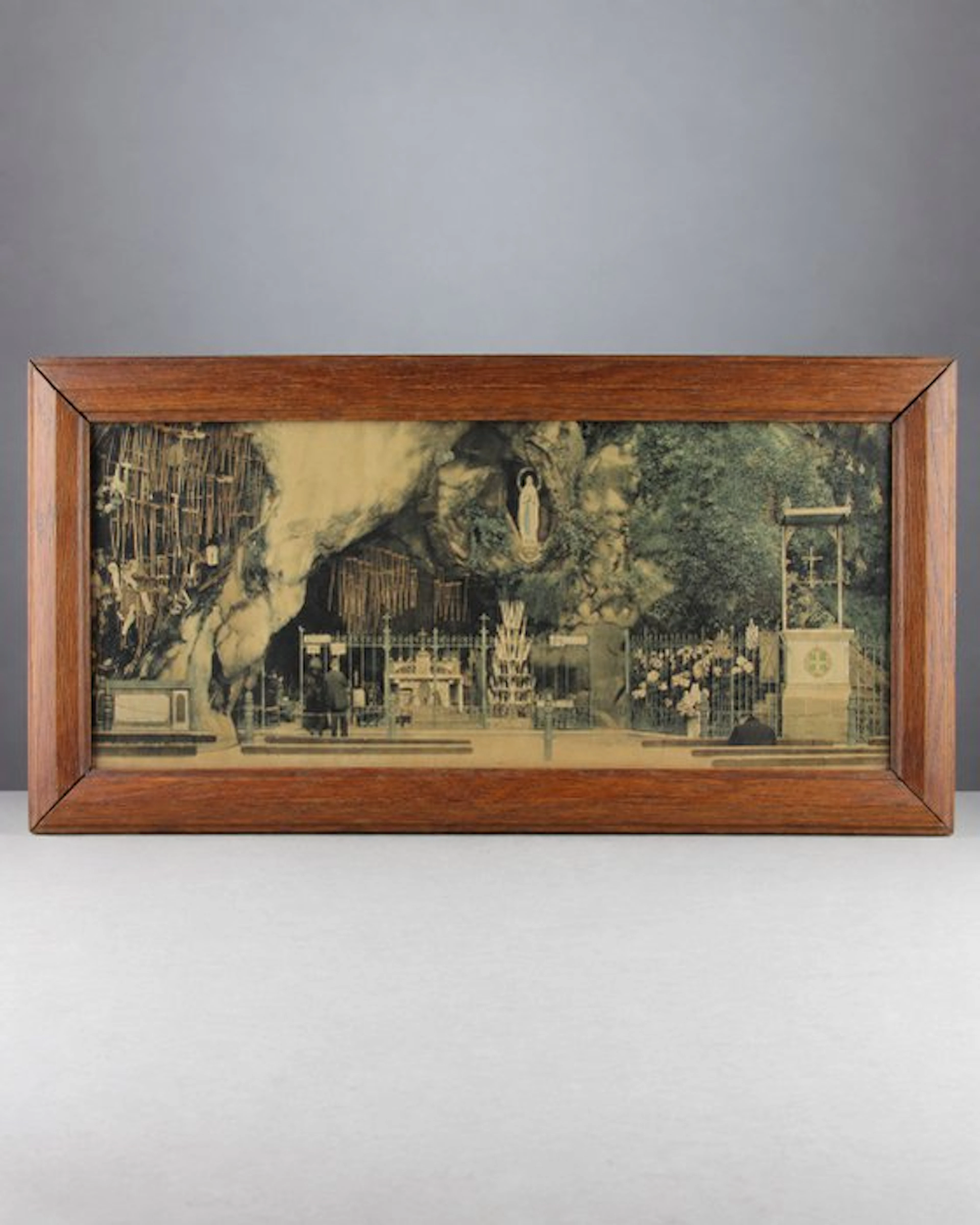Picture frame - Wood, Glass - Lourdes - 65 x 28 cm