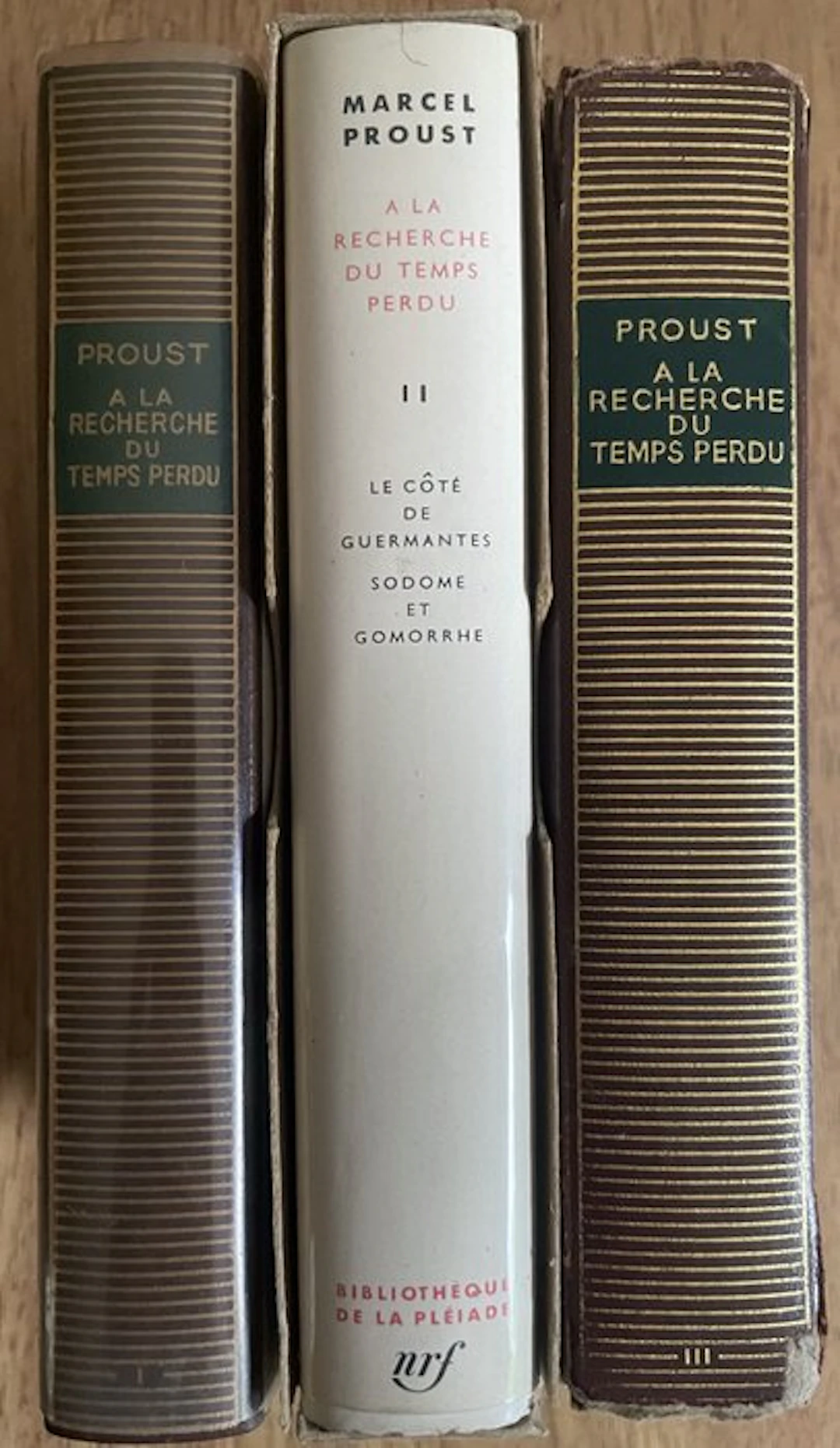 Marcel Proust - A la recherche du Temps Perdu (Vol. 1 à 3) - 1966-1973