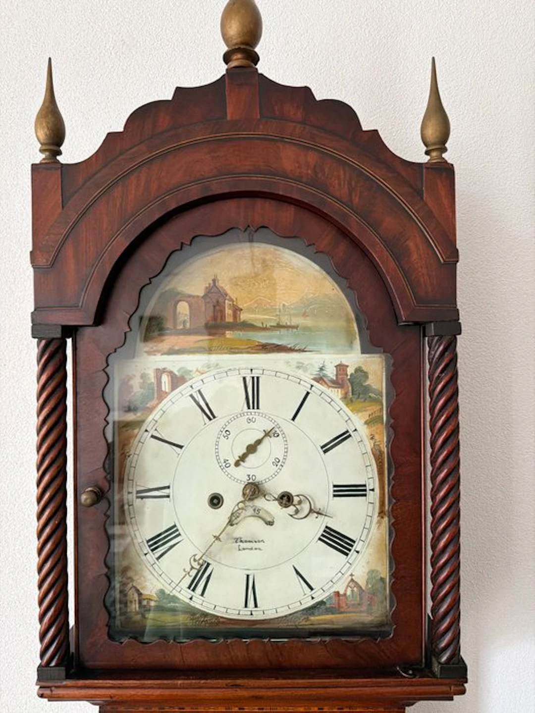 Longcase clock - Thomson - Antique - Mahogany - 1800-1850...