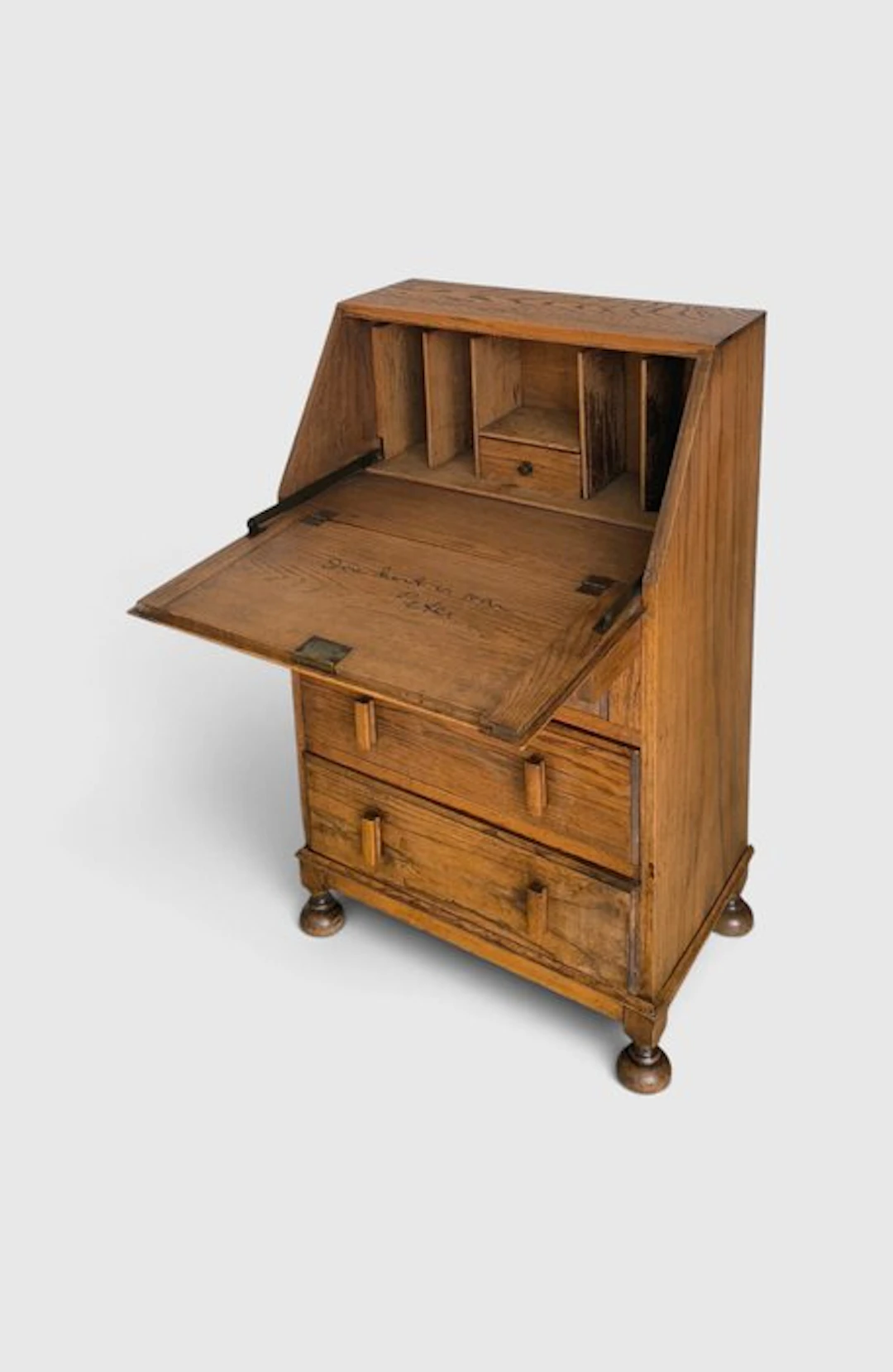 English made - Gemerkt - Bureau cabinet - Secretary - Oak...