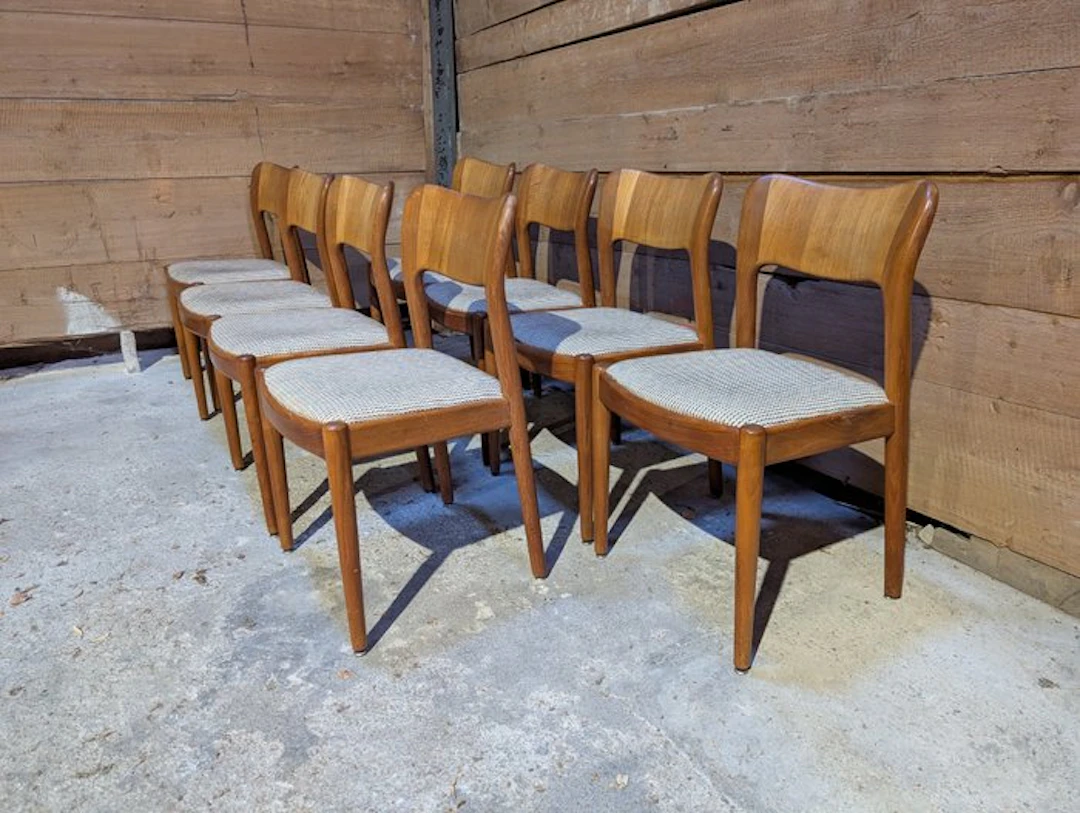 Koefoed Hornslet - Niels Koefoed - Chair (8) - 177 - Teak