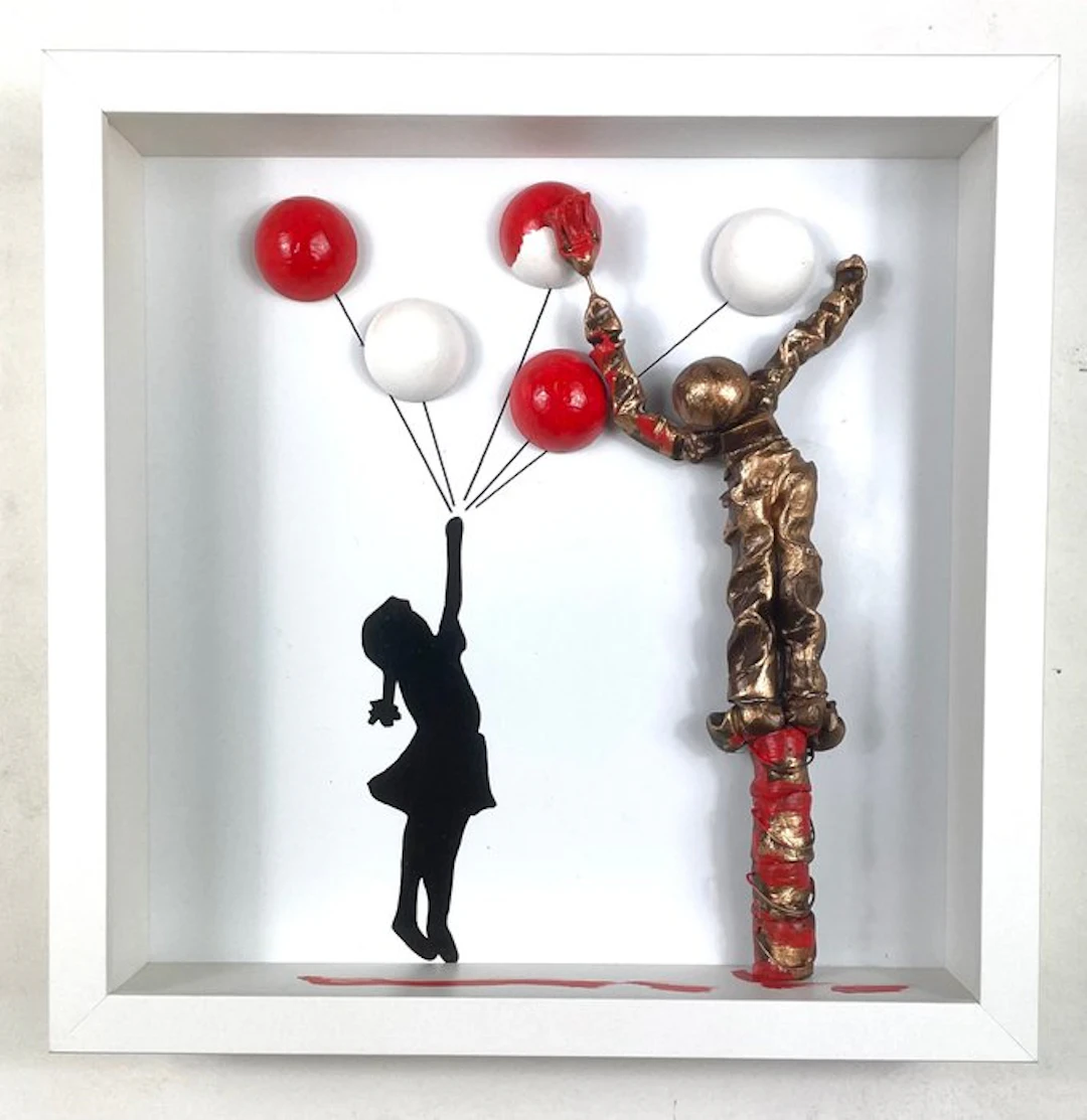 Bernard Saint-Maxent - Banksy girl