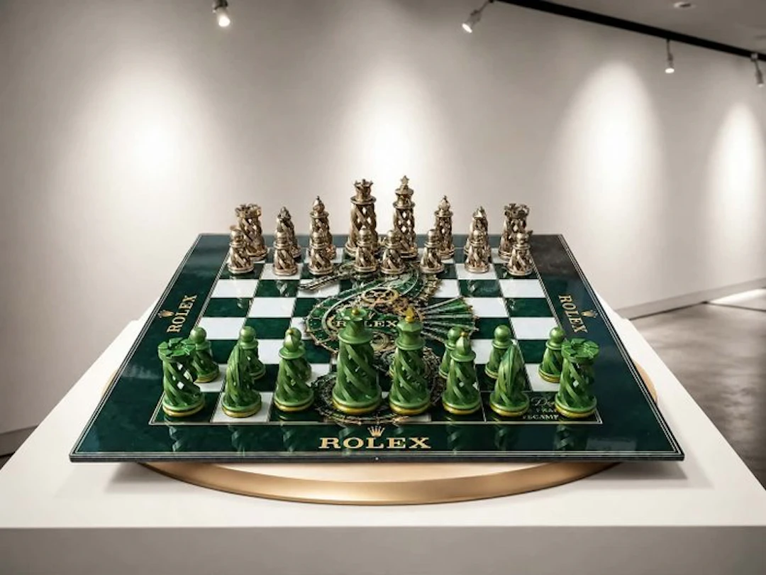 Dominique Kleiner - ROLEX – ROYAL EMERALD | Échiquier...