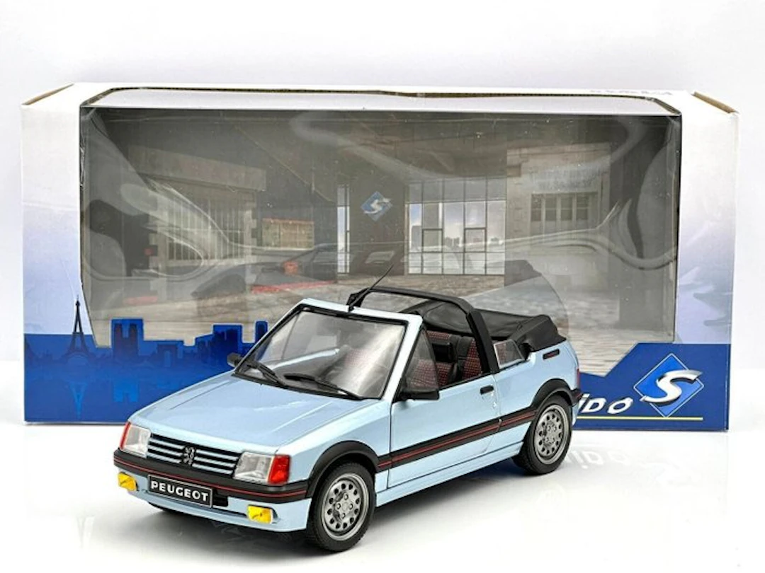 Solido 1:18 - Model convertible car - Peugeot 205 CTI MK1...