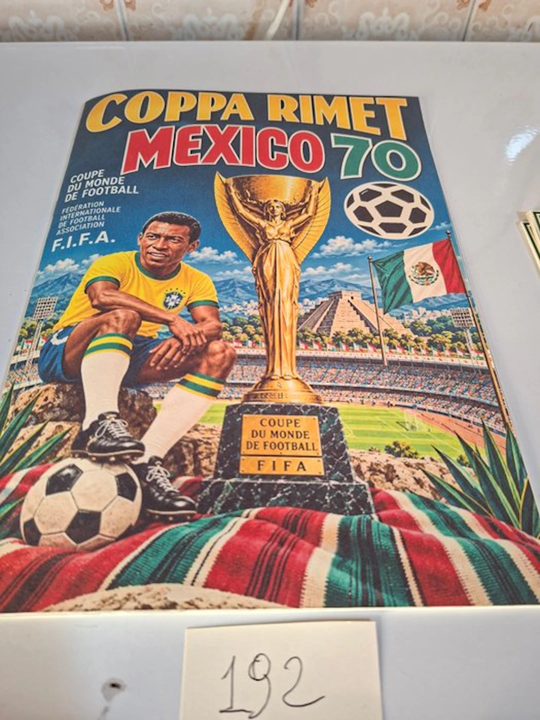 1970/71 Album commemorativo Pelé 192 cards Limited...