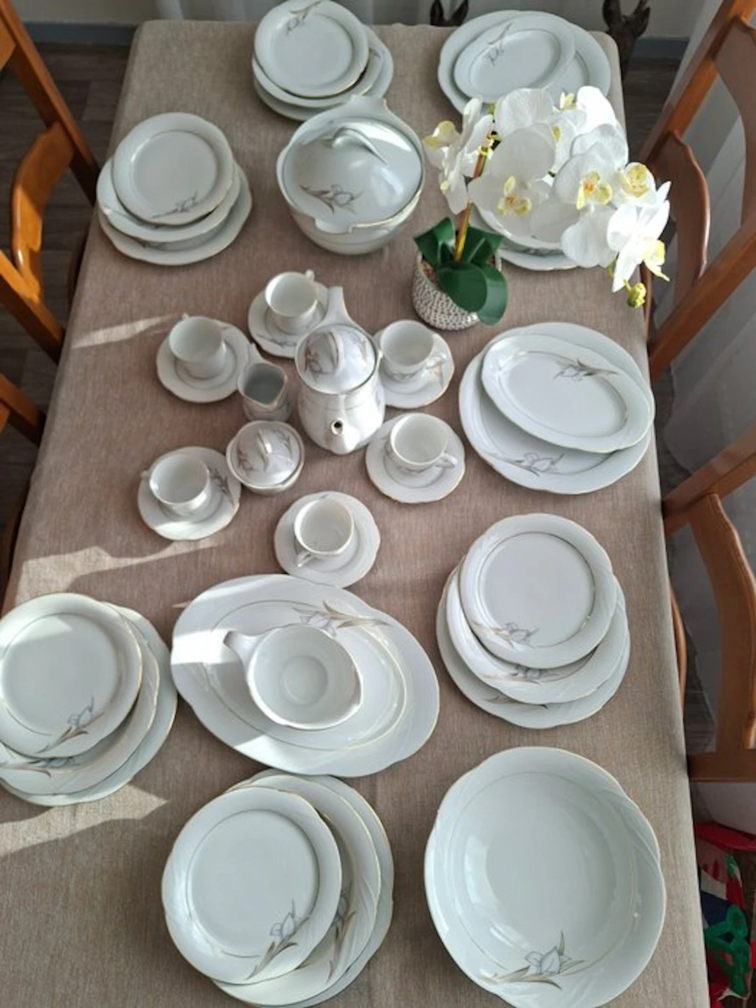 Bavaria, Winterling Marktleuthen - Dinner set for 12 - Porcelain