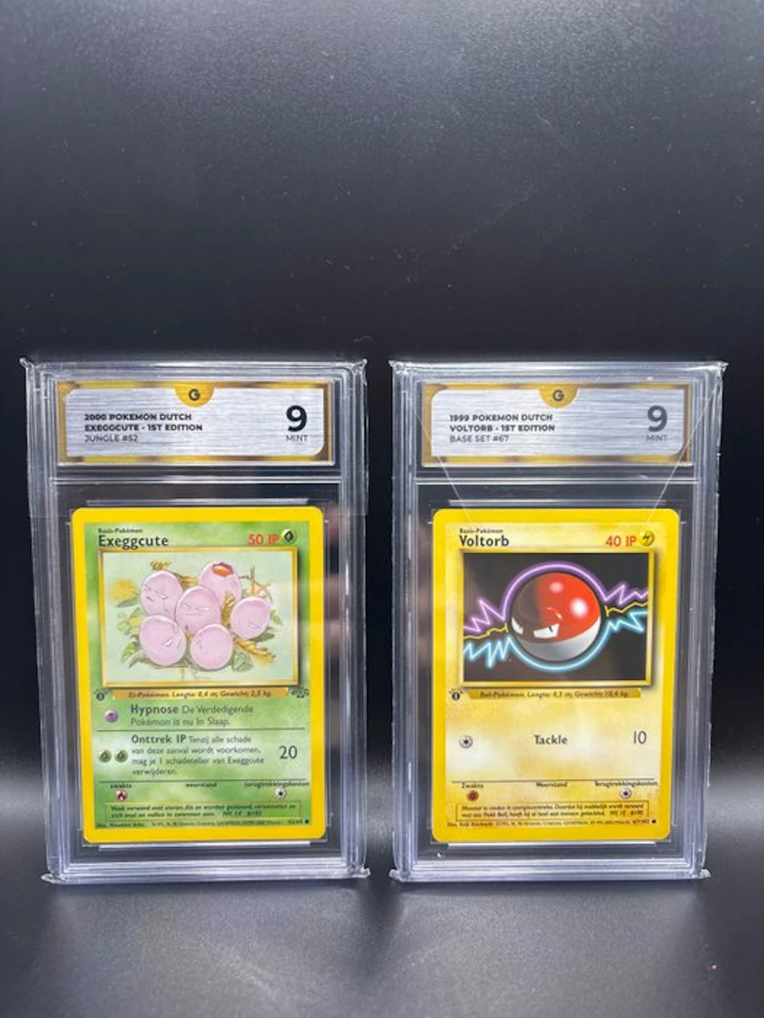 Pokémon - 2 Graded card - Exeggcute