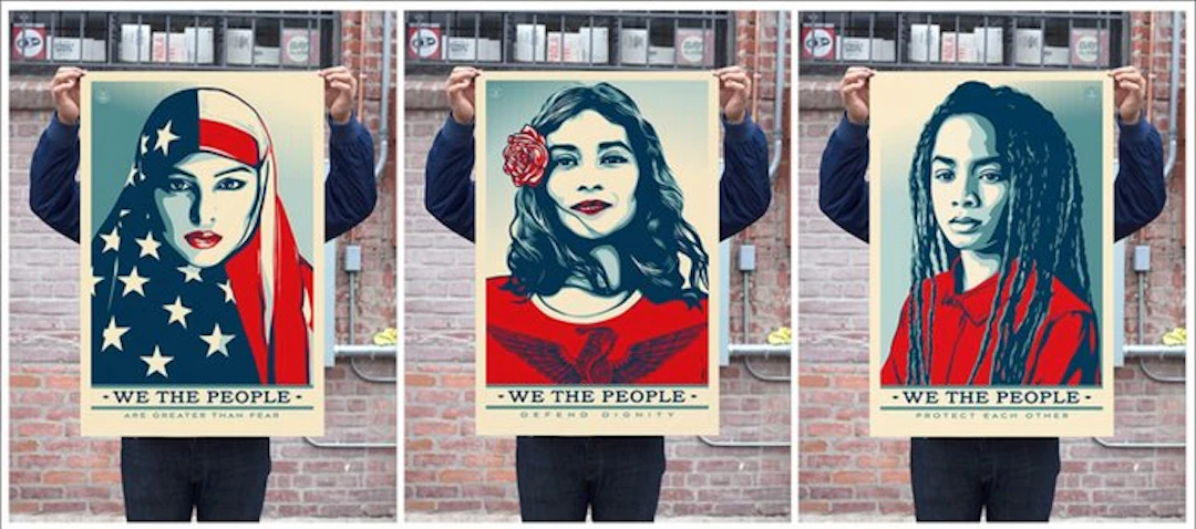 Shepard Fairey (OBEY) - OBEY We The People Offset Lithograph Poster Set