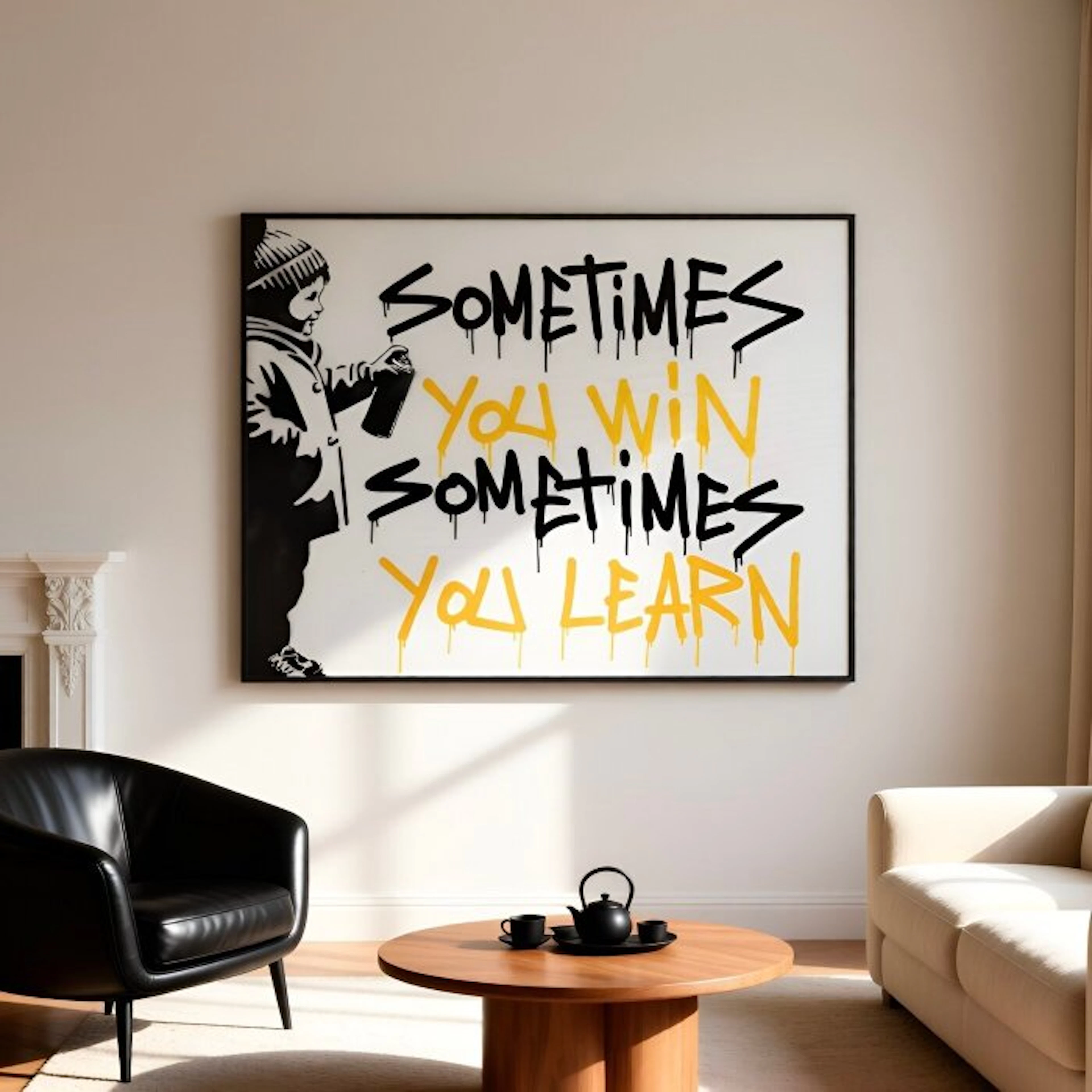 STRINK - SOMETIME - 60 x 80 cm