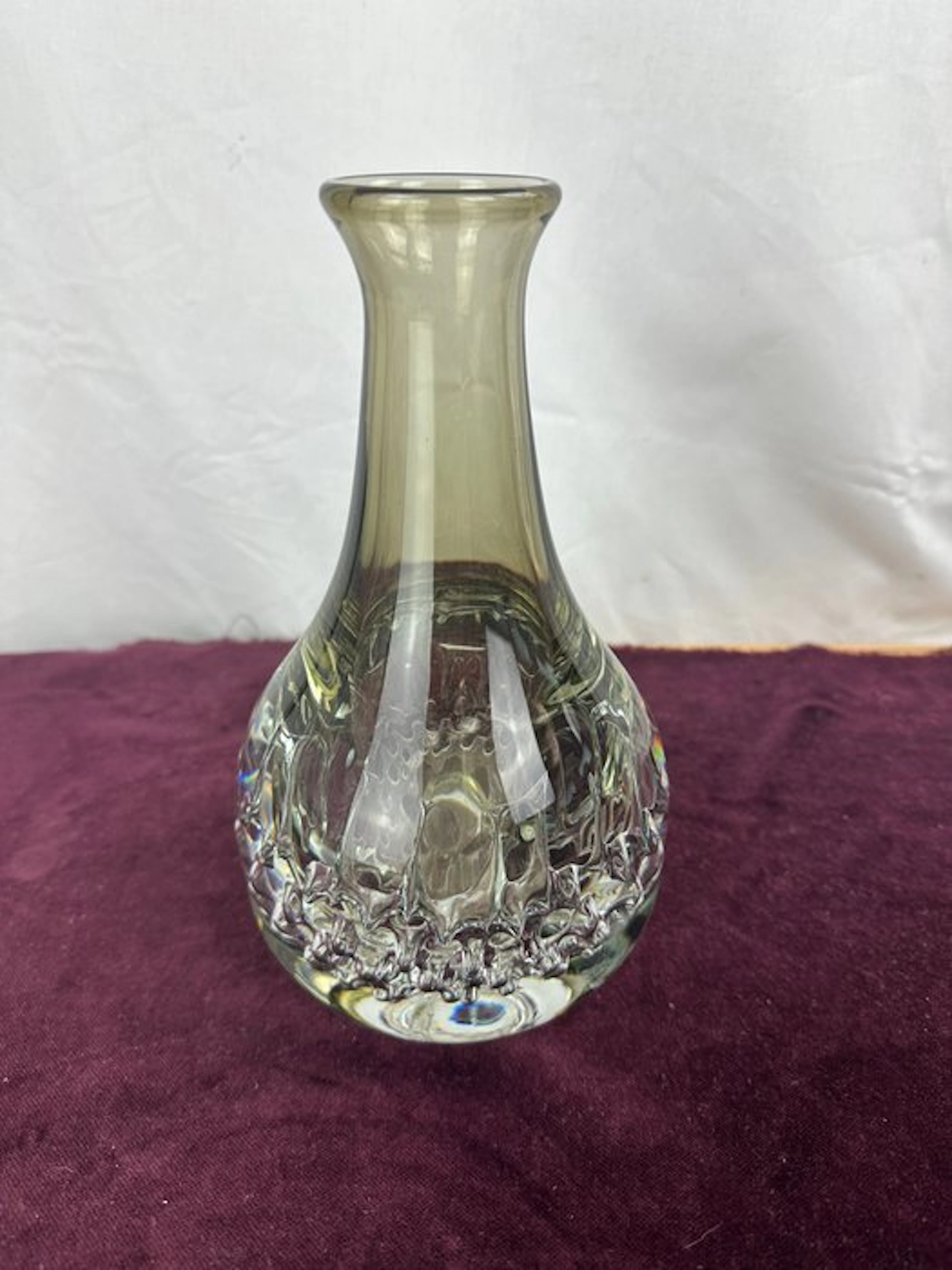 Gral-Glashütte - Da Costa - Vase - Glass - Gralglas Unikat-Vase