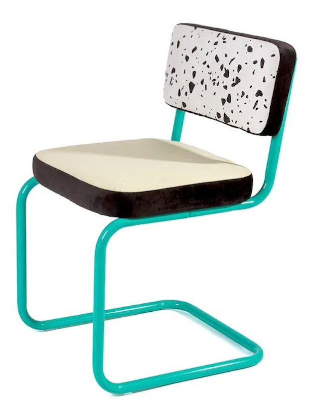 Seletti - Hello Again - Chair - Superchair Terrazzo - Wood, Metal, MDF