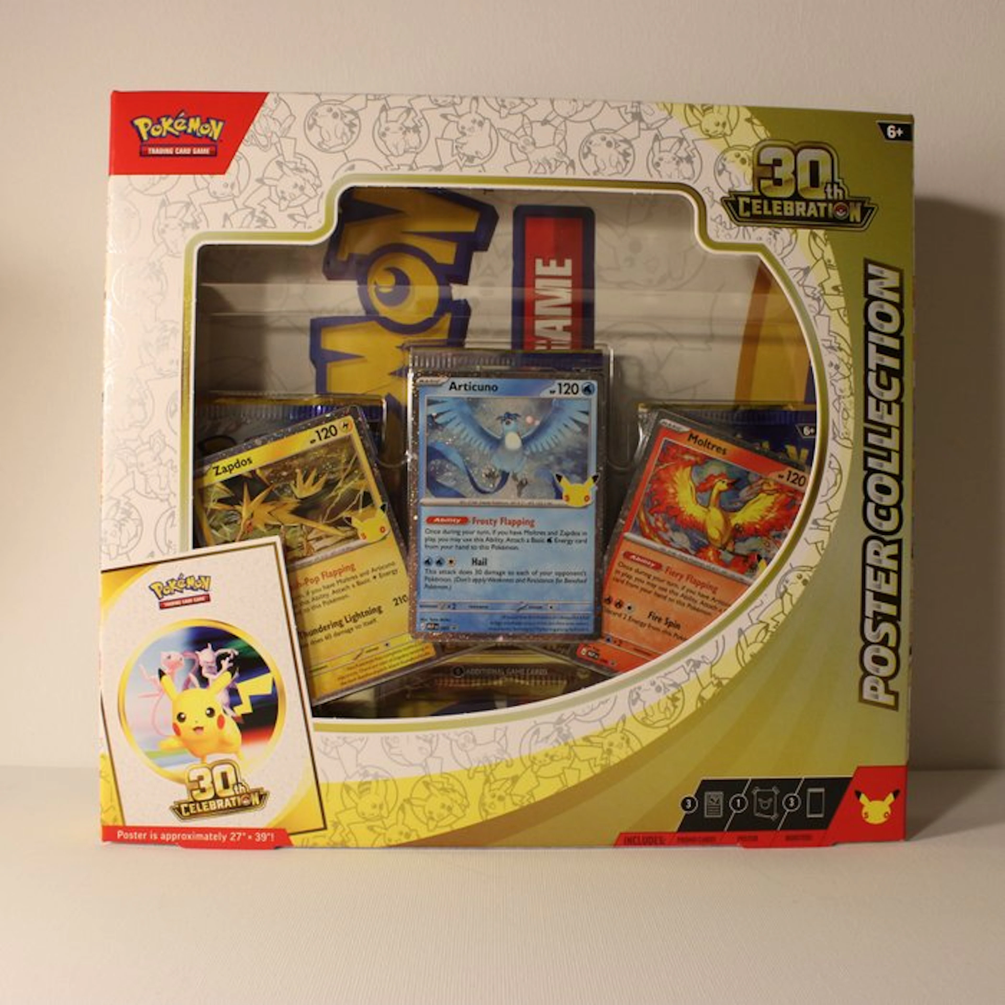 Pokémon - 1 Box - Pokémon 30th Celebration Poster Collection