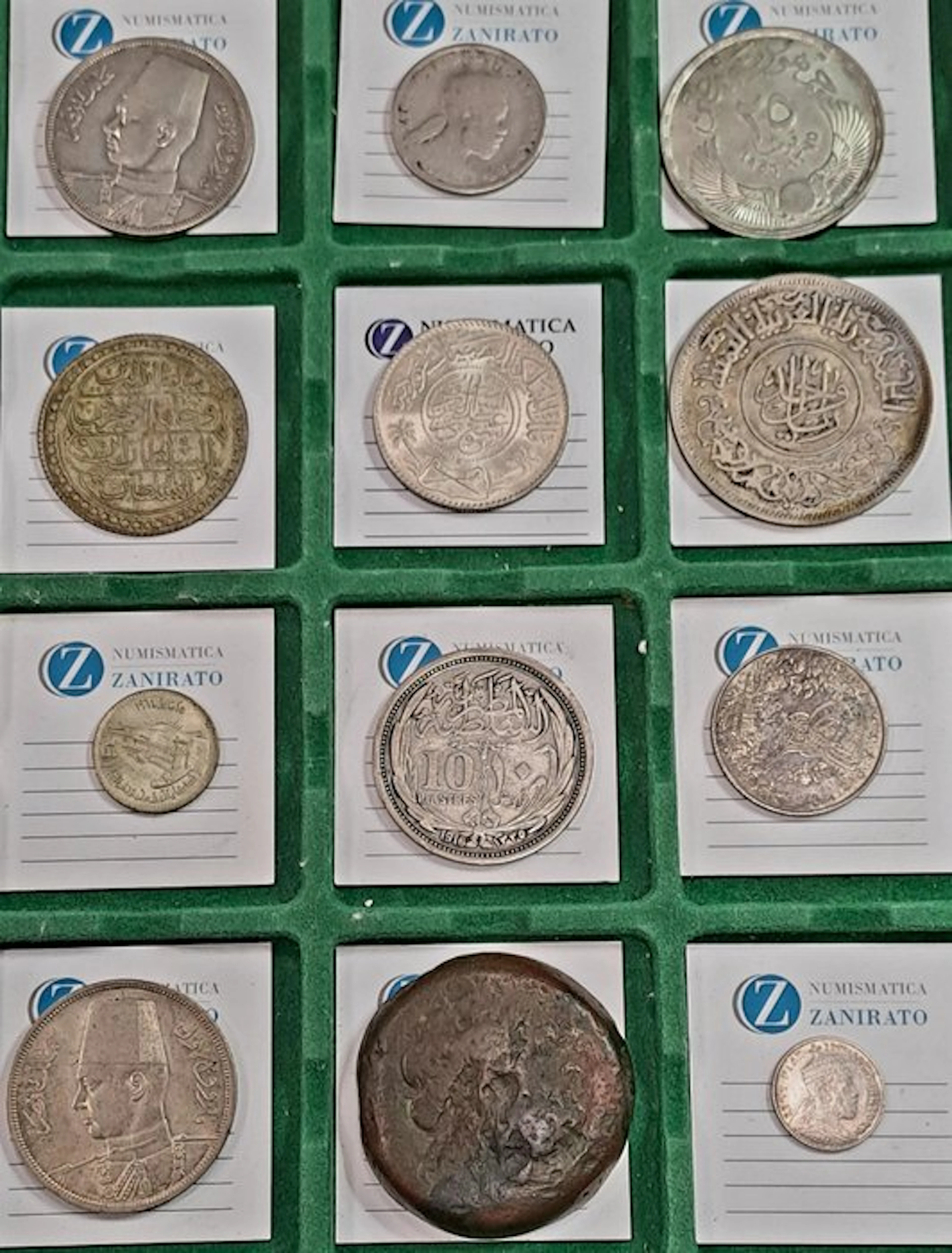North Africa, Egypt - Ethiopia.. Vari anni (Lotto di 12 monete)