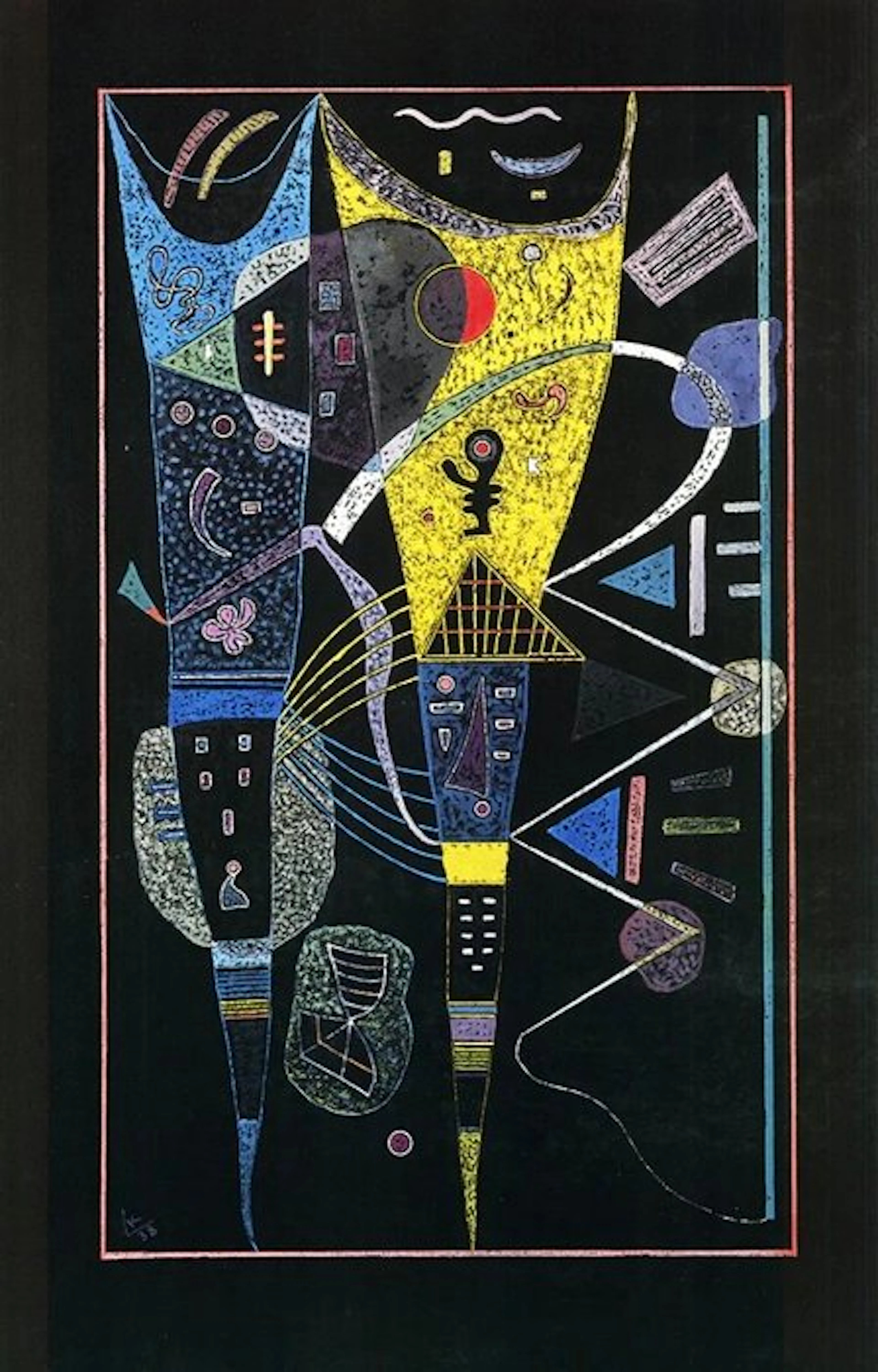Wassily Kandinsky - "La Tension Double